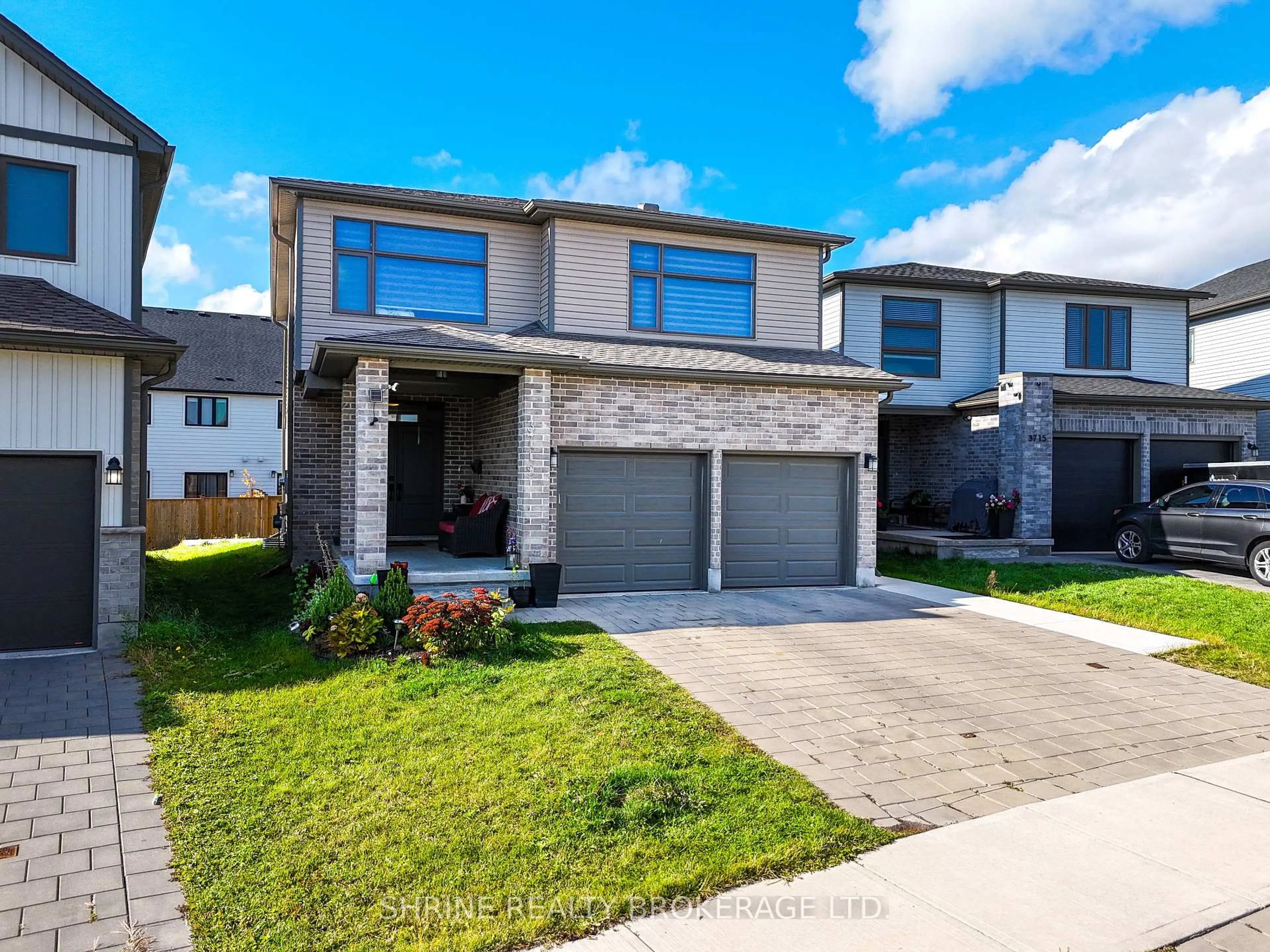 Home with brick exterior material, street for 3719 Somerston Cres, London South Ontario N6L 0G4