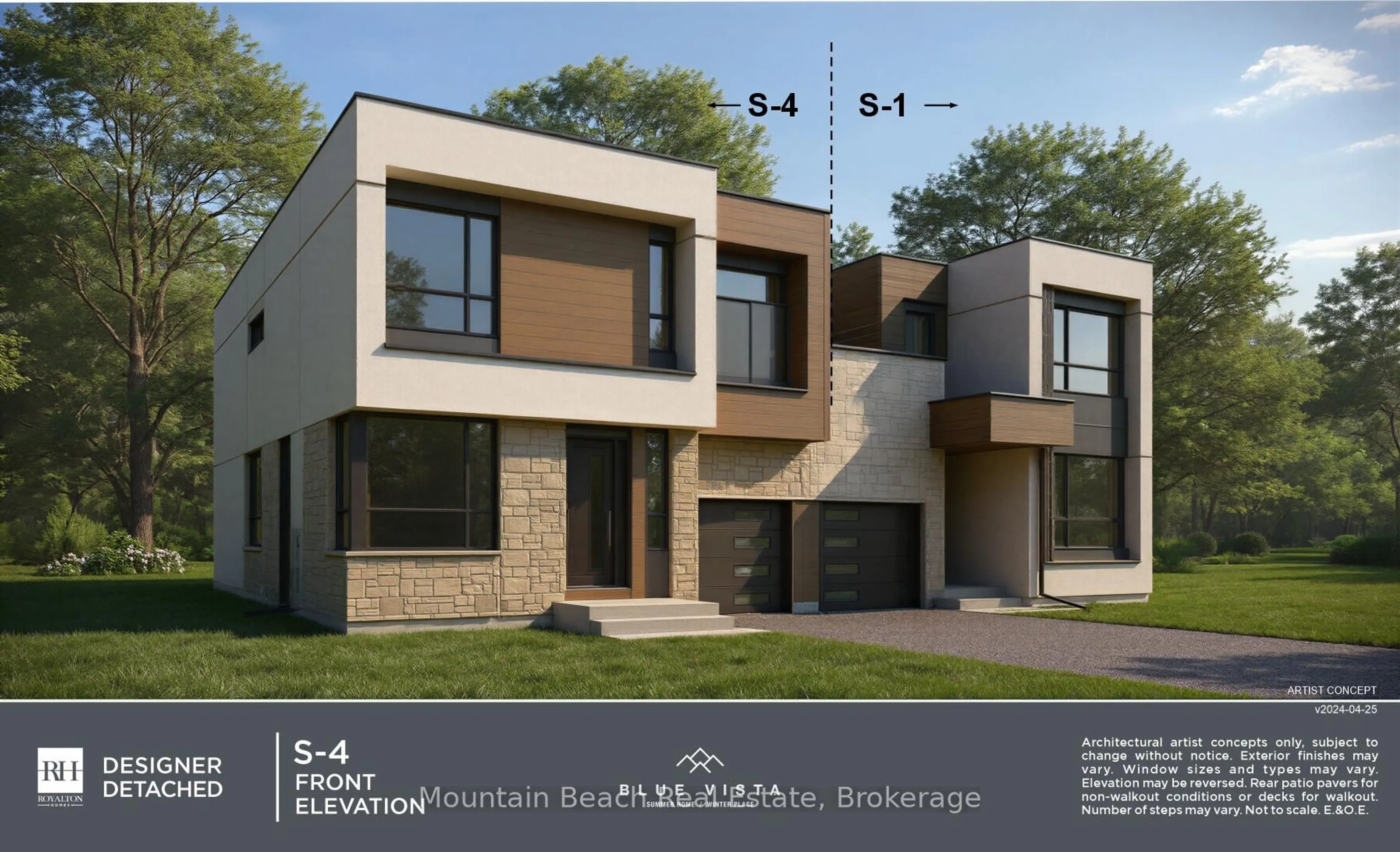 Home with brick exterior material, building for 60R Stoneleigh Dr, Blue Mountains Ontario L9Y 0K8