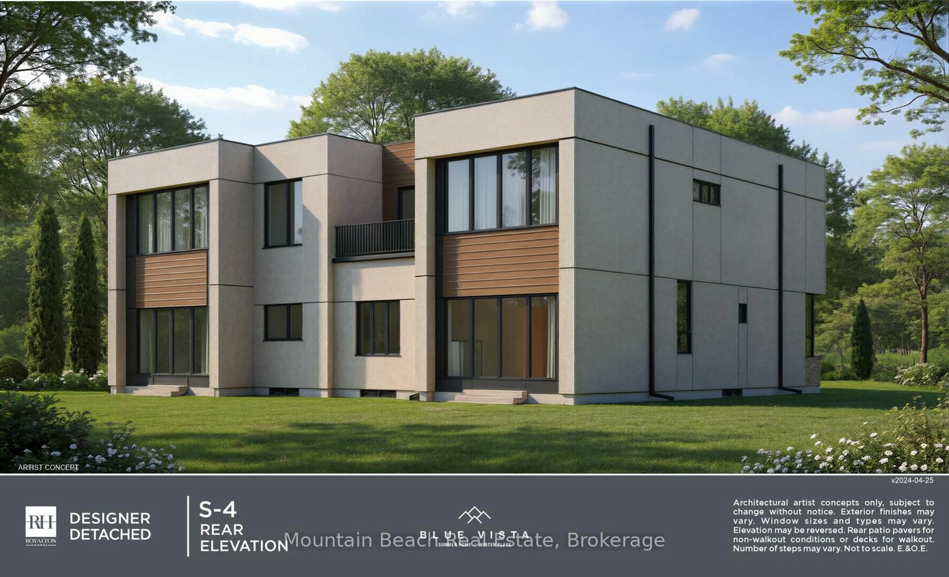 Home with vinyl exterior material, building for 60R Stoneleigh Dr, Blue Mountains Ontario L9Y 0K8