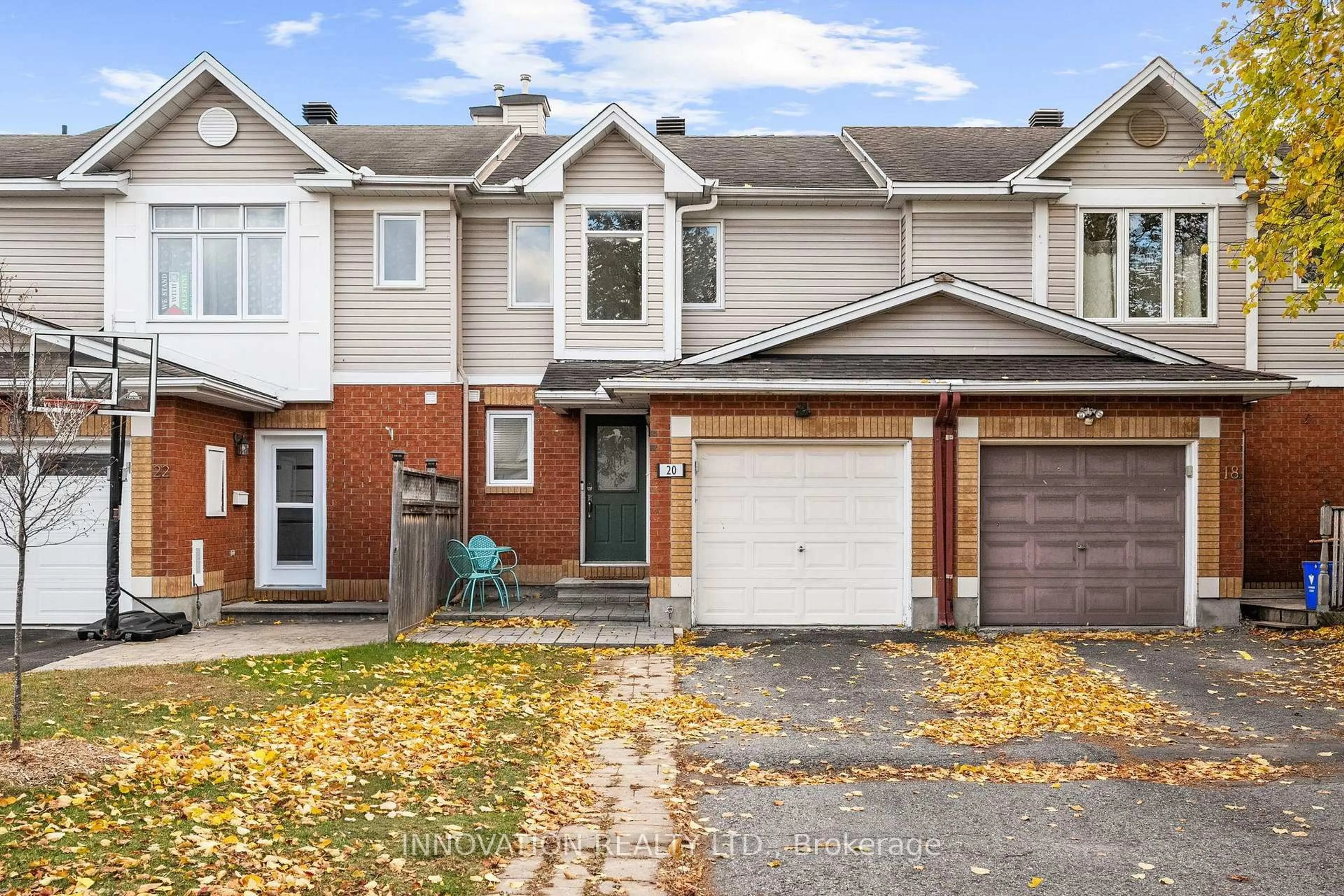 Home with brick exterior material, street for 20 Banchory Cres, Kanata Ontario K2K 2V4