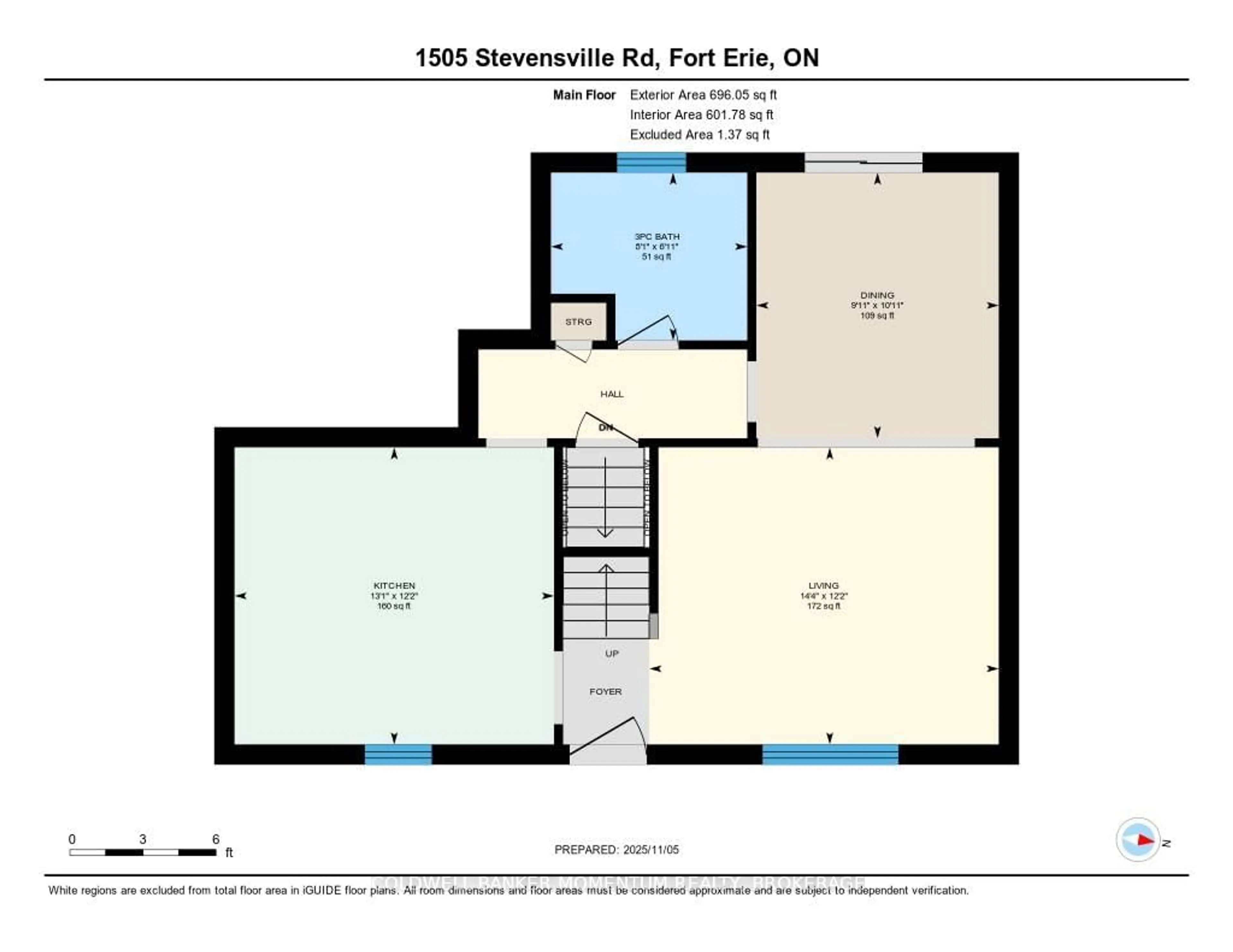 Floor plan for 1505 Stevensville Rd, Fort Erie Ontario L0S 1S0