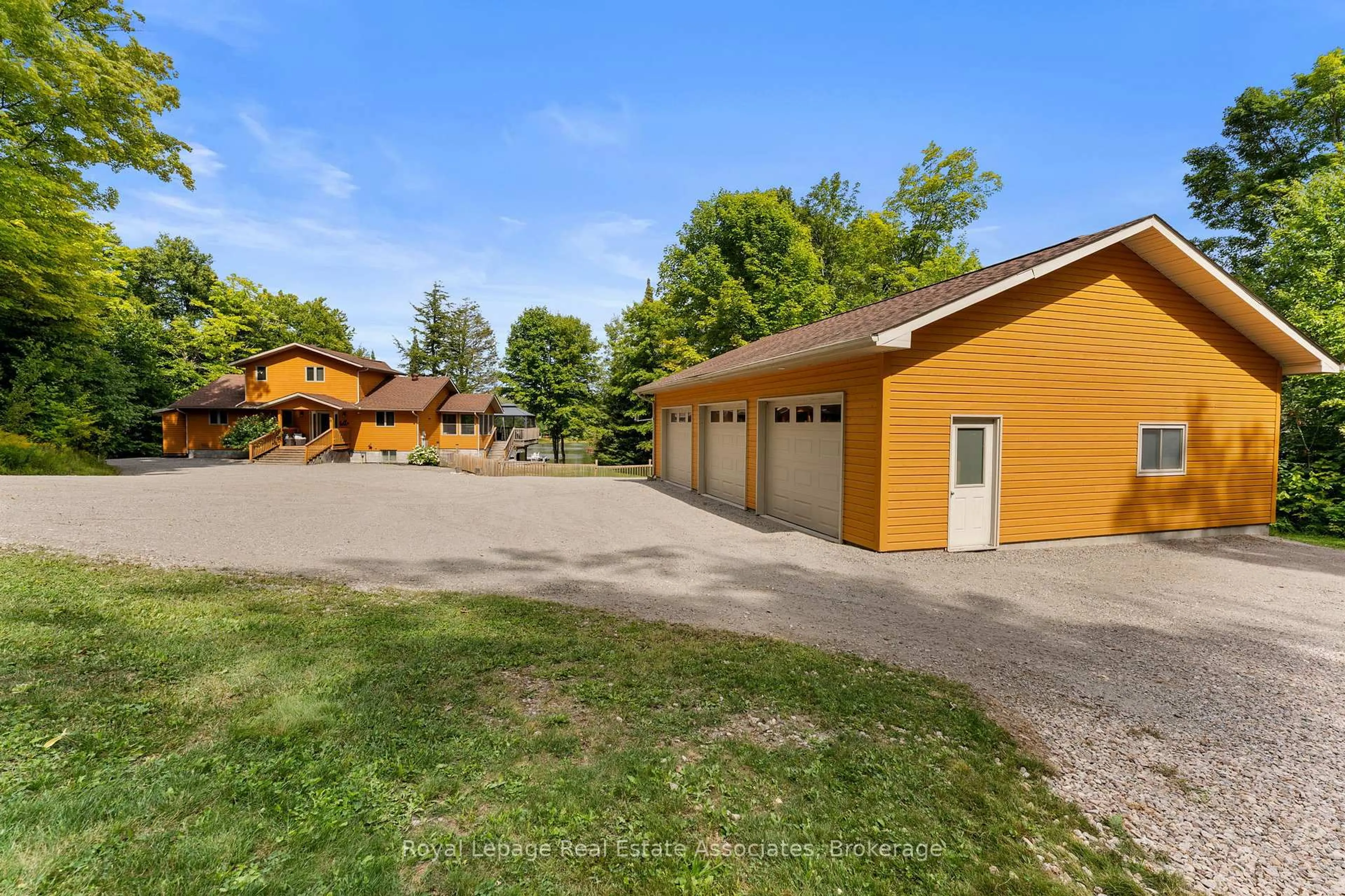 A pic from outside/outdoor area/front of a property/back of a property/a pic from drone, unknown for 58 Niagara Rd, Nipissing Ontario P0H 1W0