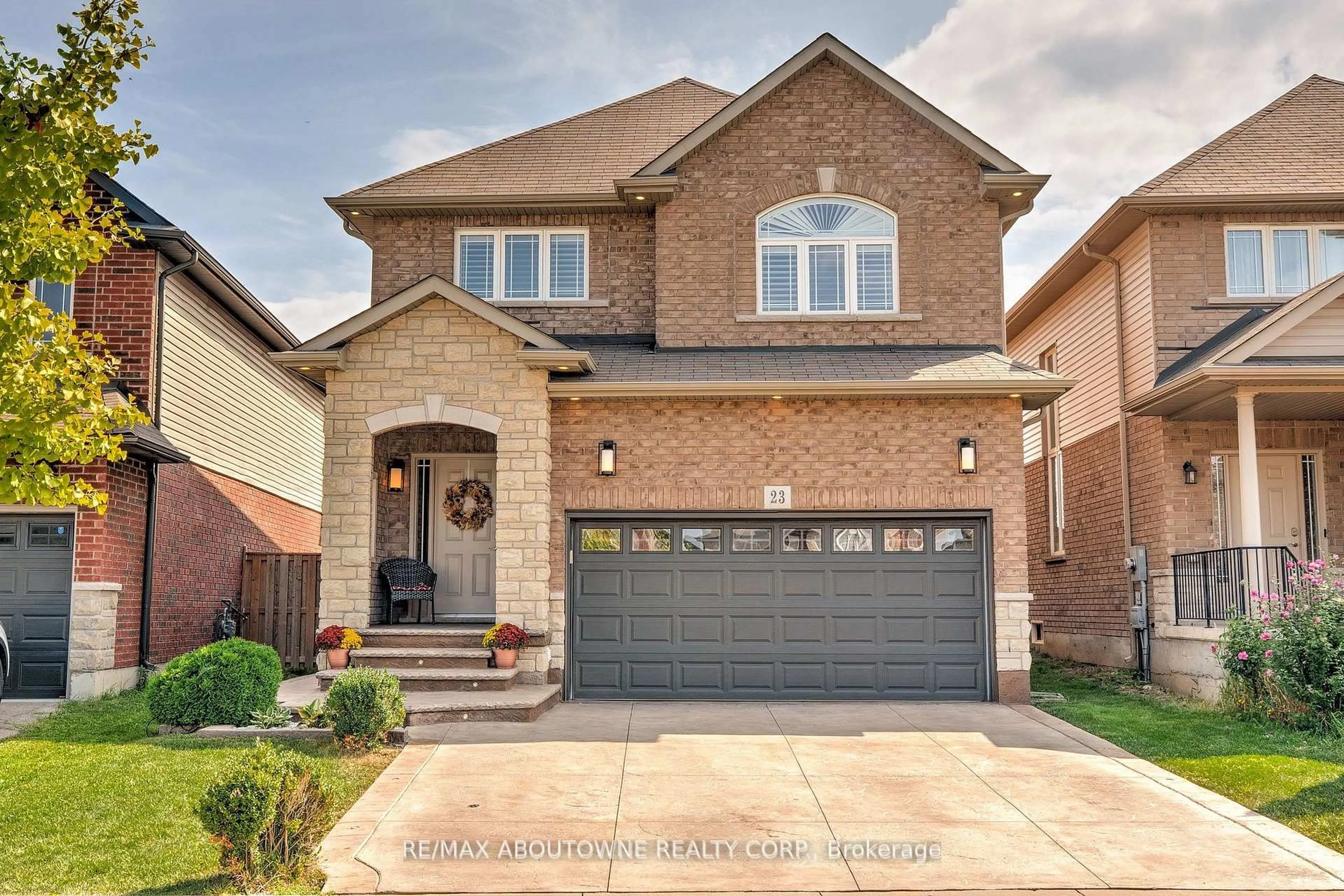 Home with brick exterior material, street for 23 Colorado Blvd, Hamilton Ontario L0R 1P0