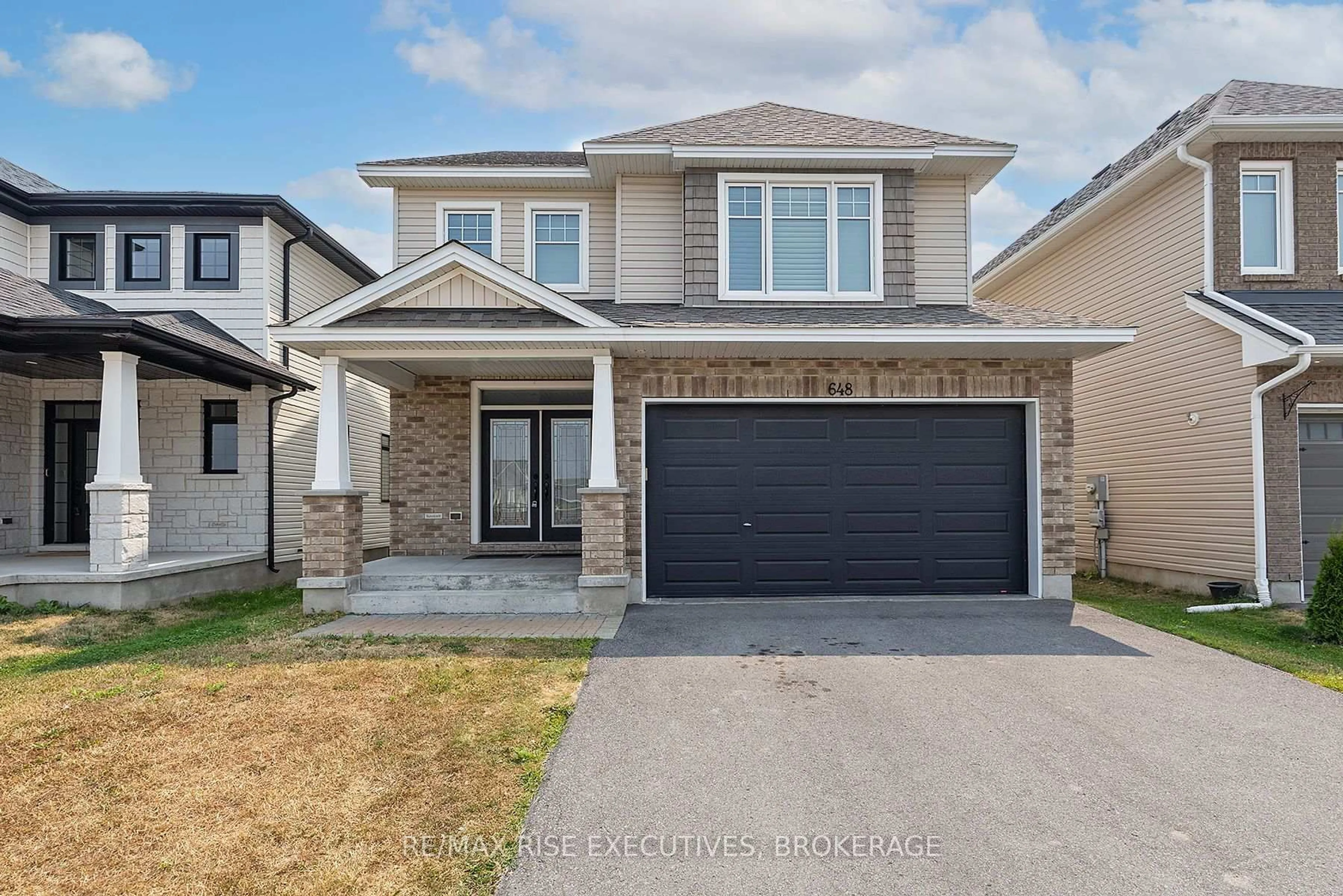 Home with brick exterior material, street for 648 Halloway Dr, Kingston Ontario K7K 0H4