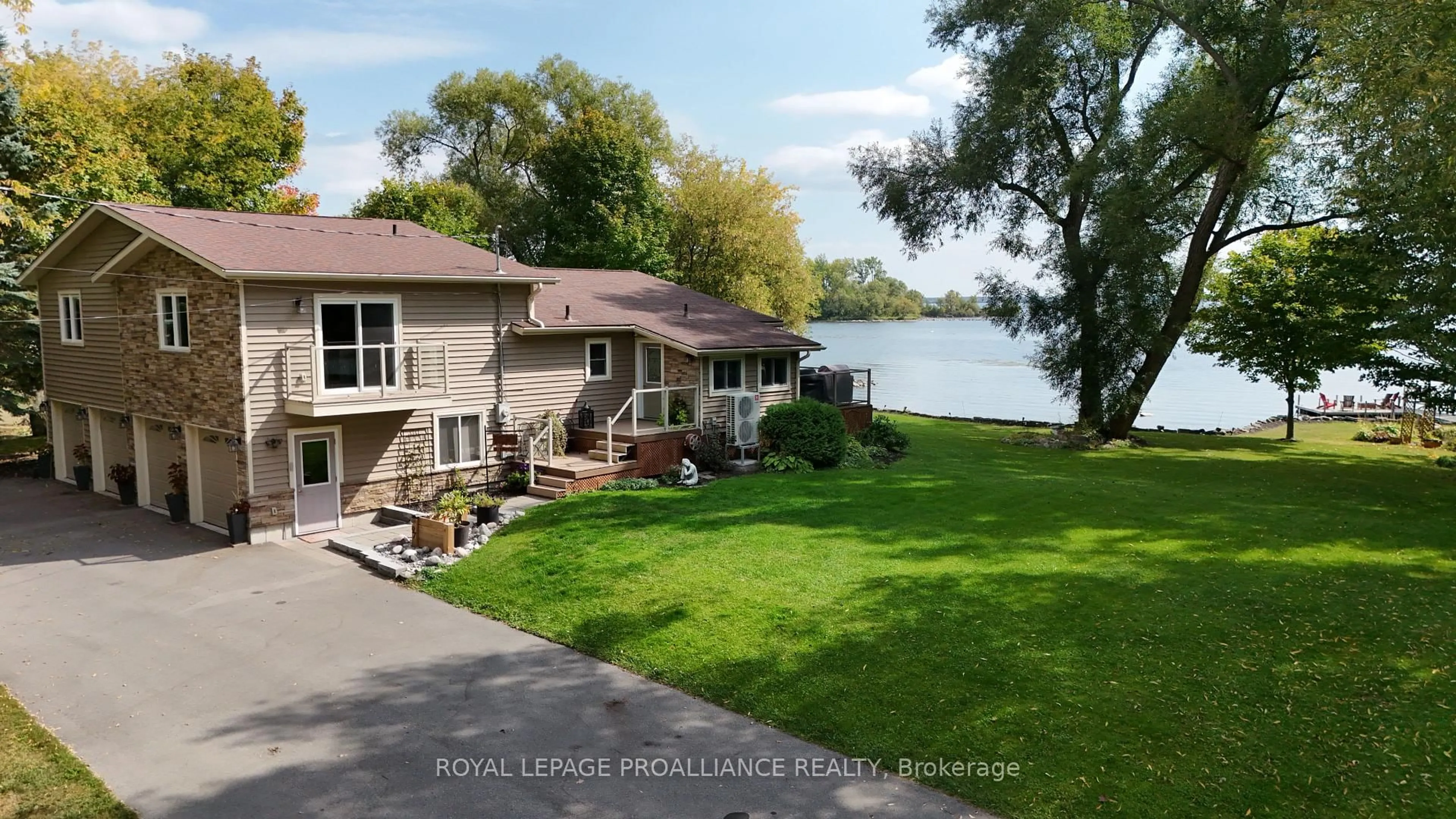 A pic from outside/outdoor area/front of a property/back of a property/a pic from drone, water/lake/river/ocean view for 97 Manley Dr, Belleville Ontario K8N 4Z4