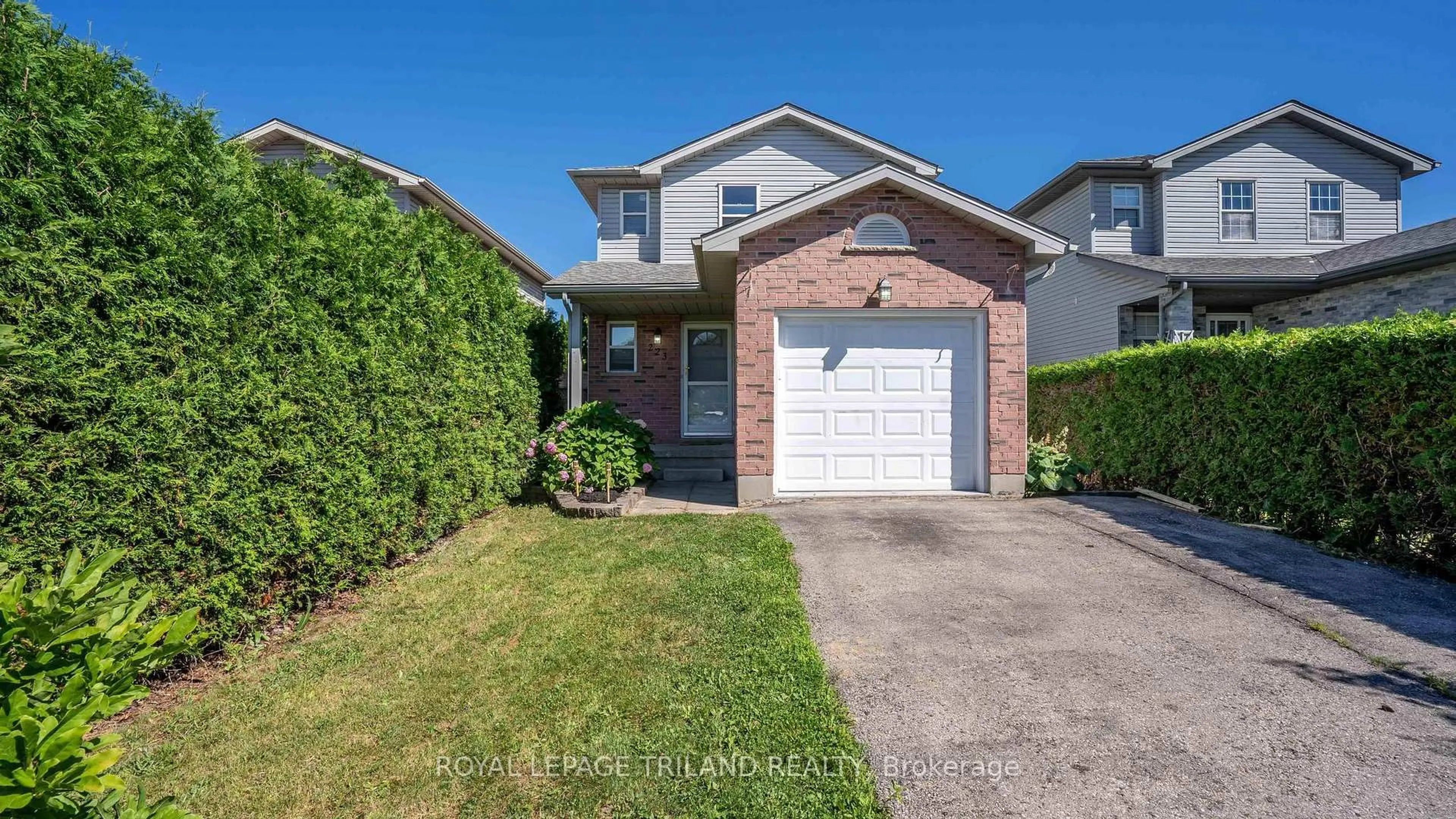 Home with brick exterior material, street for 223 SIMPSON Cres, London East Ontario N5V 5E1