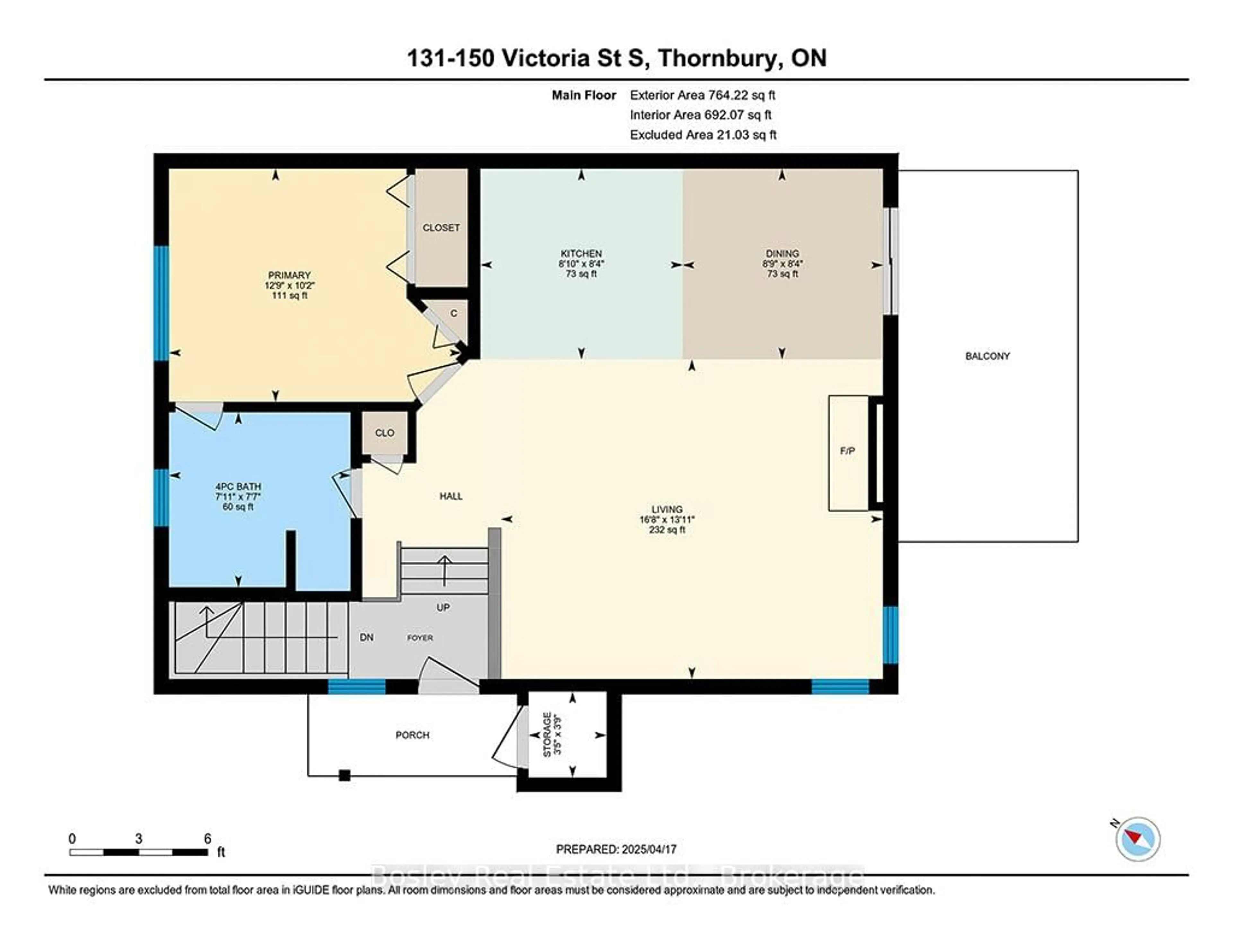 Floor plan for 150 Victoria St #131, Blue Mountains Ontario N0H 2P0