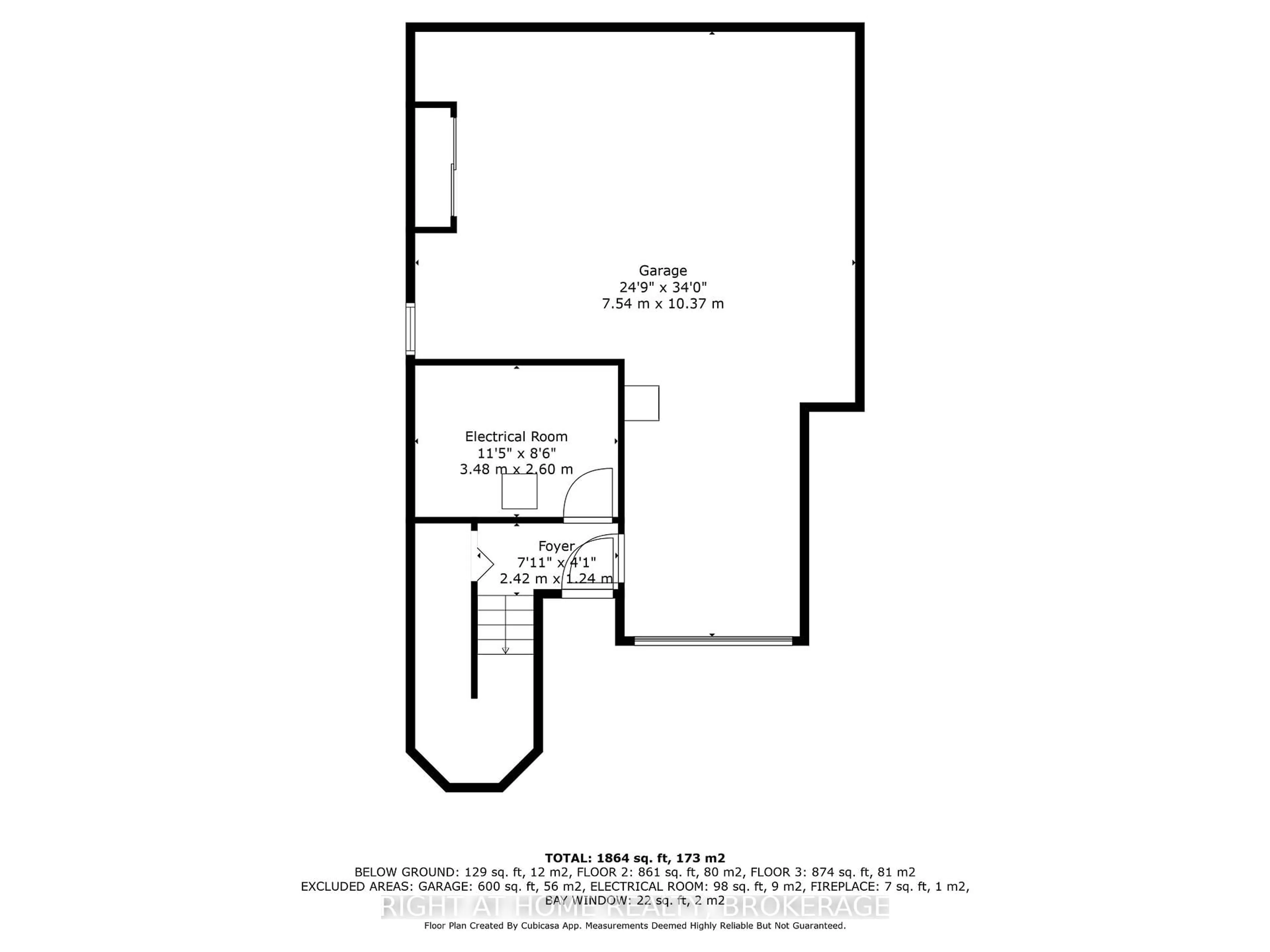 Floor plan for 4347 Erie Rd, Fort Erie Ontario L0S 1B0