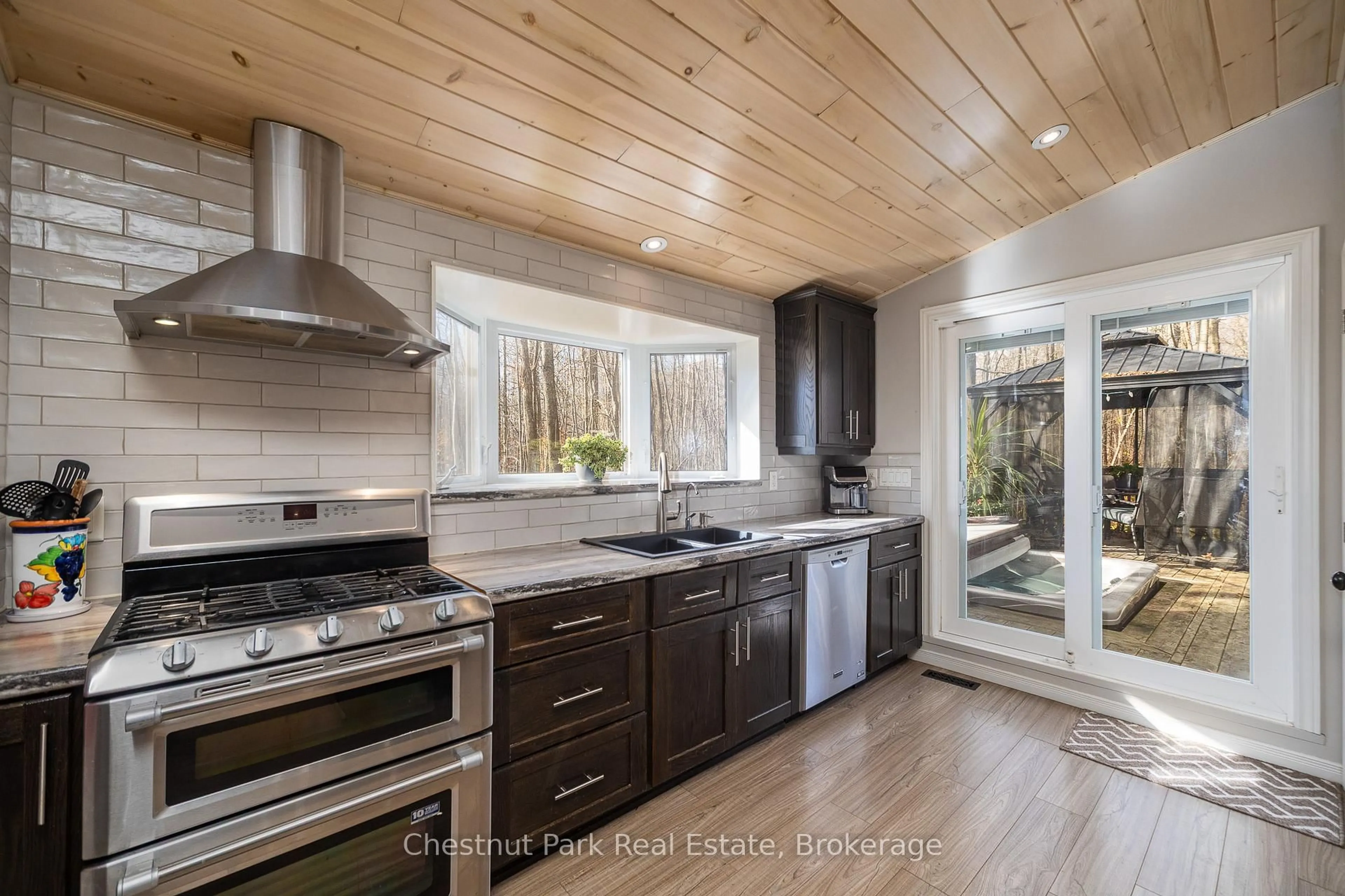 Open concept kitchen, unknown for 129 Miller Lake Shore Rd, Northern Bruce Peninsula Ontario N0H 1Z0