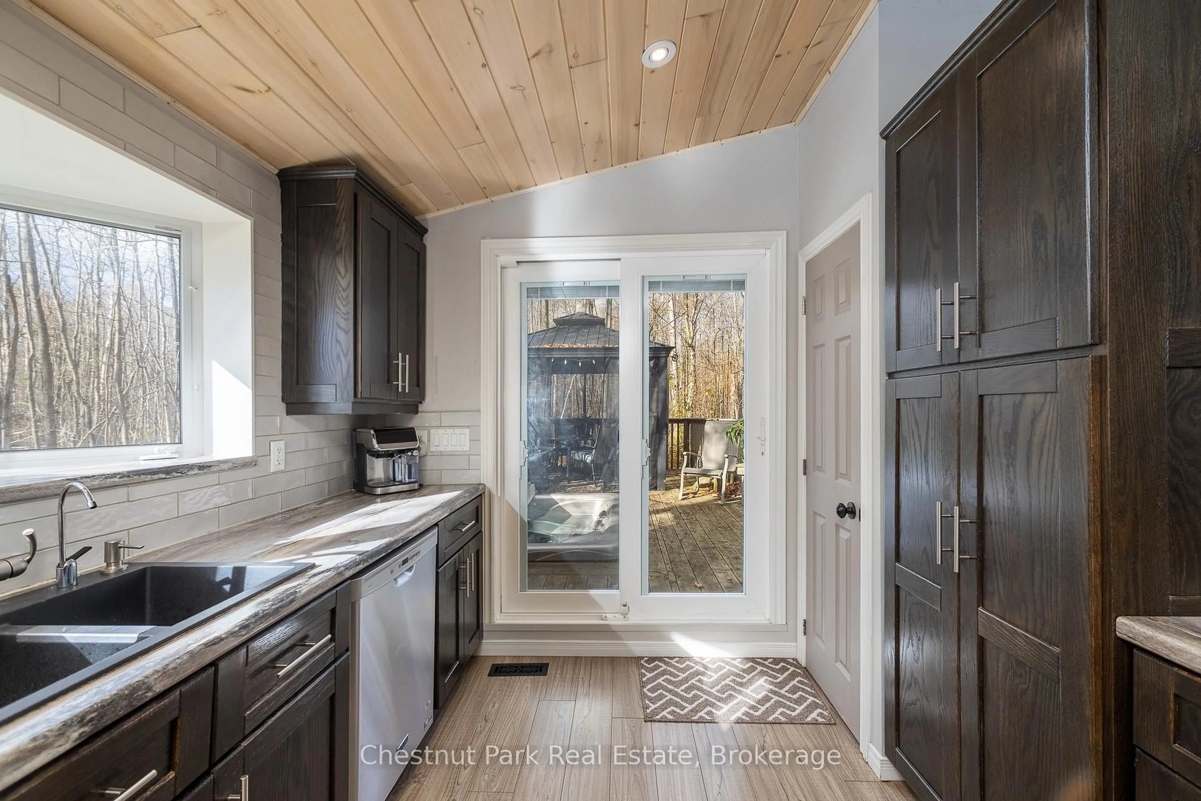 Open concept kitchen, unknown for 129 Miller Lake Shore Rd, Northern Bruce Peninsula Ontario N0H 1Z0