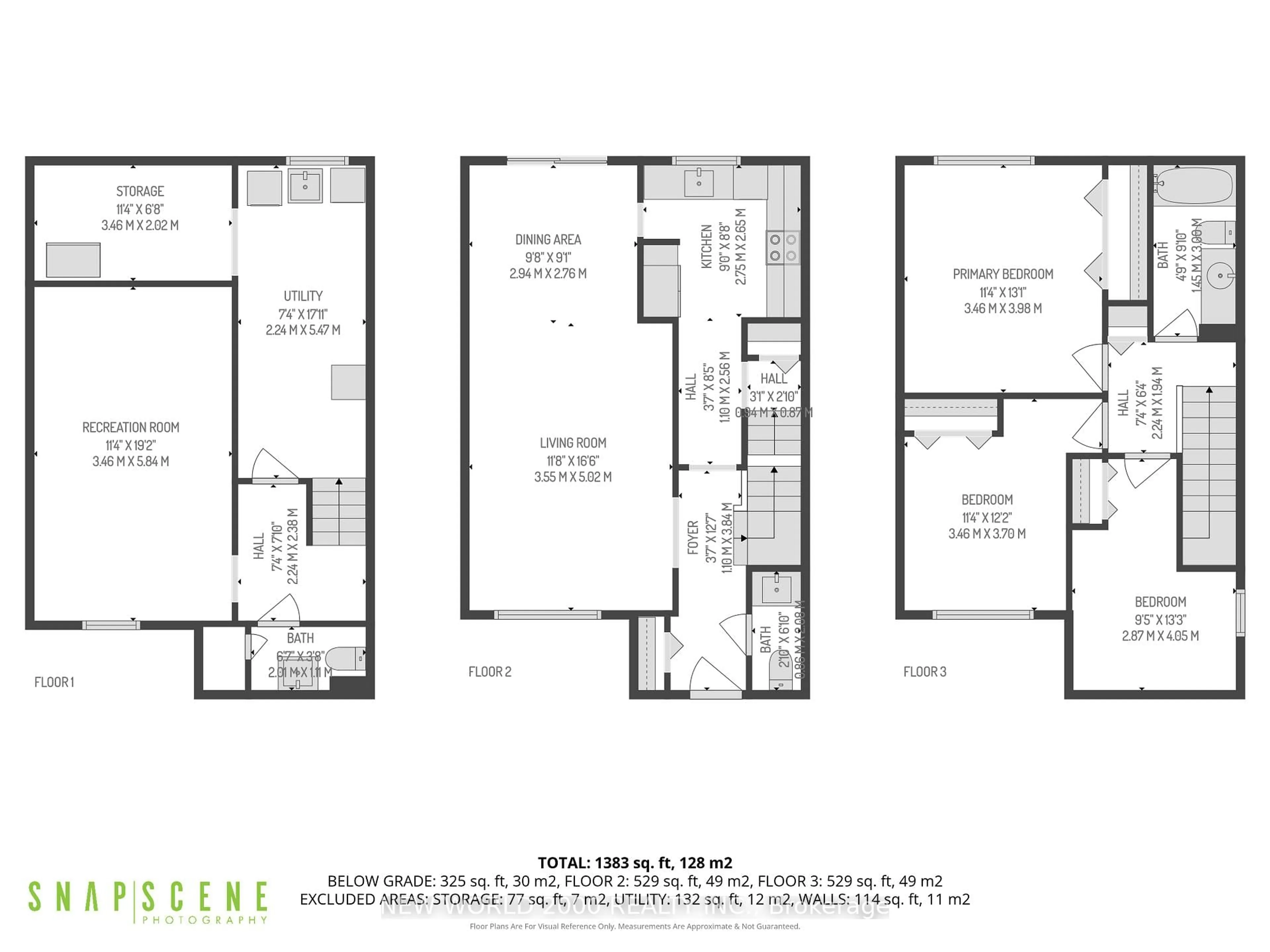 Floor plan for 151 Gateshead Cres #82, Hamilton Ontario L8G 3W1