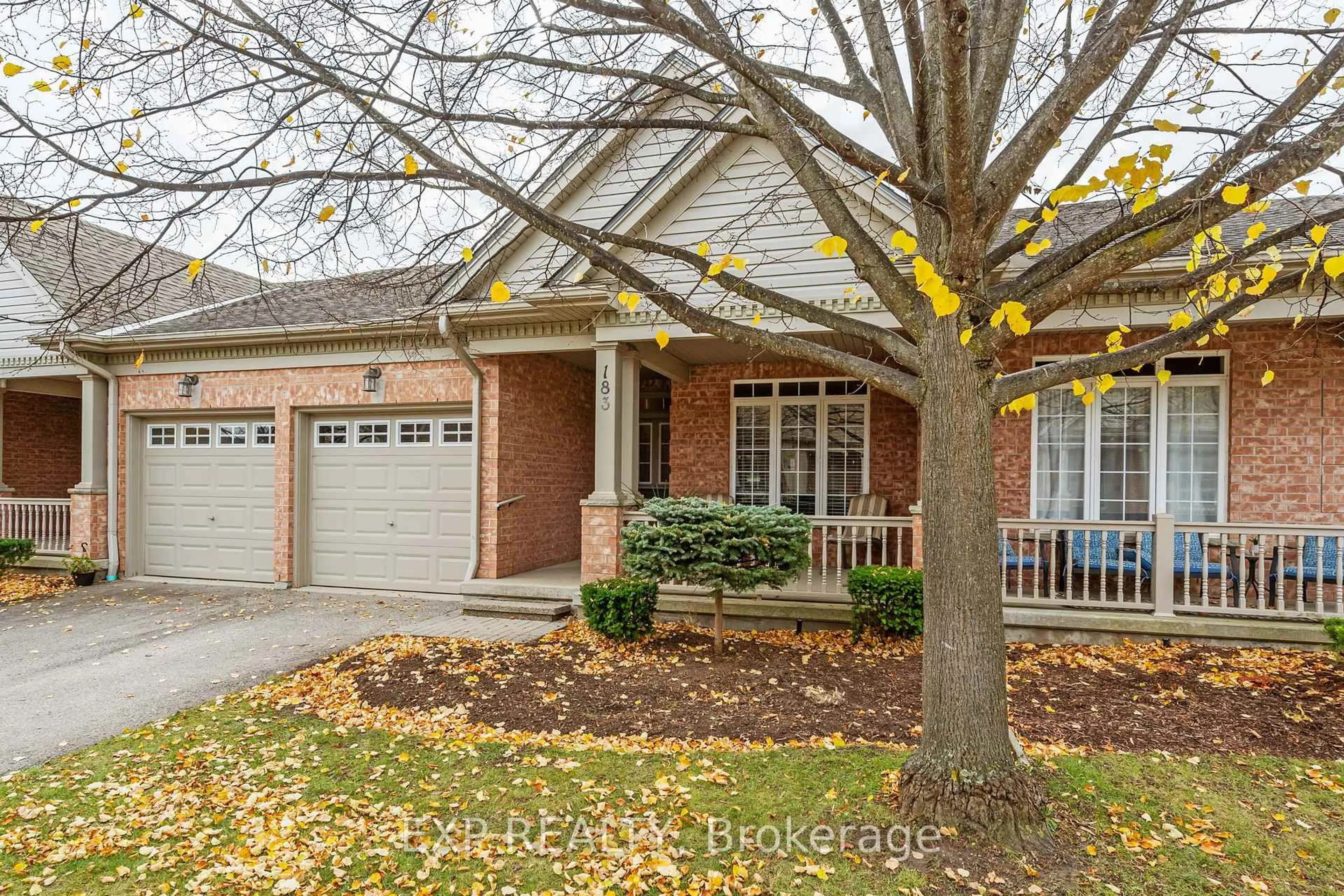 Home with brick exterior material, street for 2025 Meadowgate Blvd #183, London South Ontario N6M 1K9