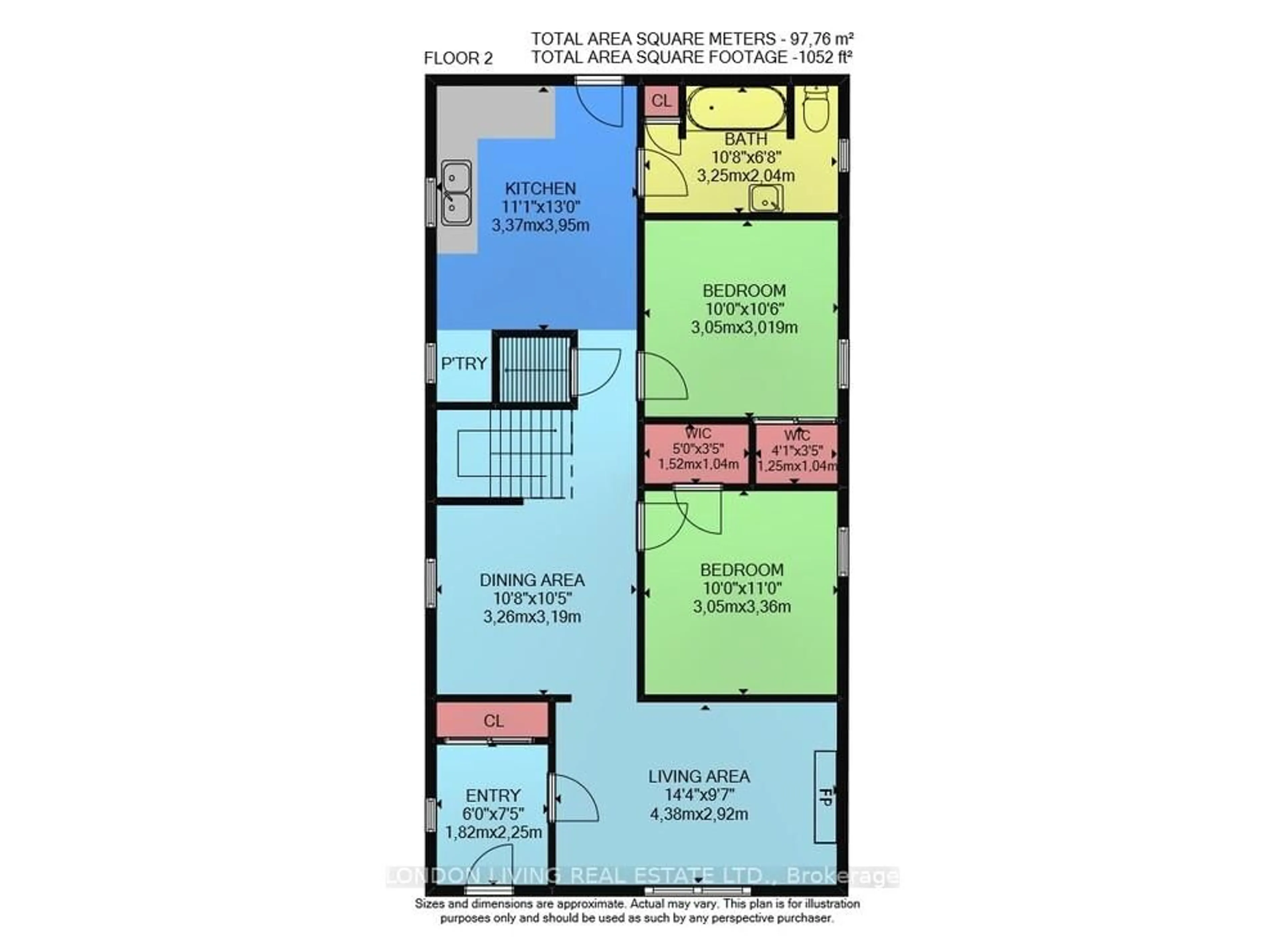 Floor plan for 121 Tecumseh Ave, London South Ontario N6C 1S1