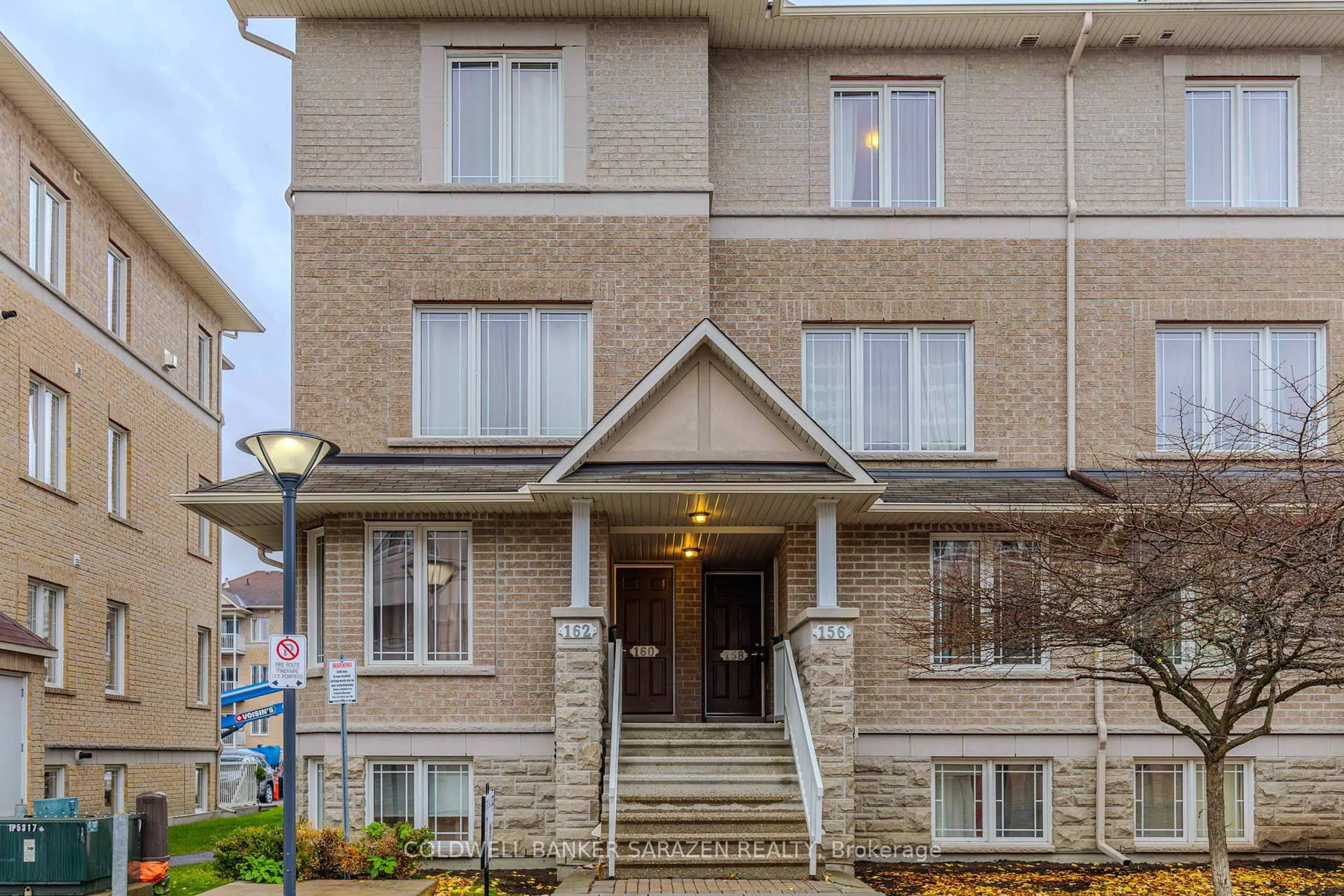 Home with brick exterior material, street for 160 Paseo Private, Ottawa Ontario K2G 4N7