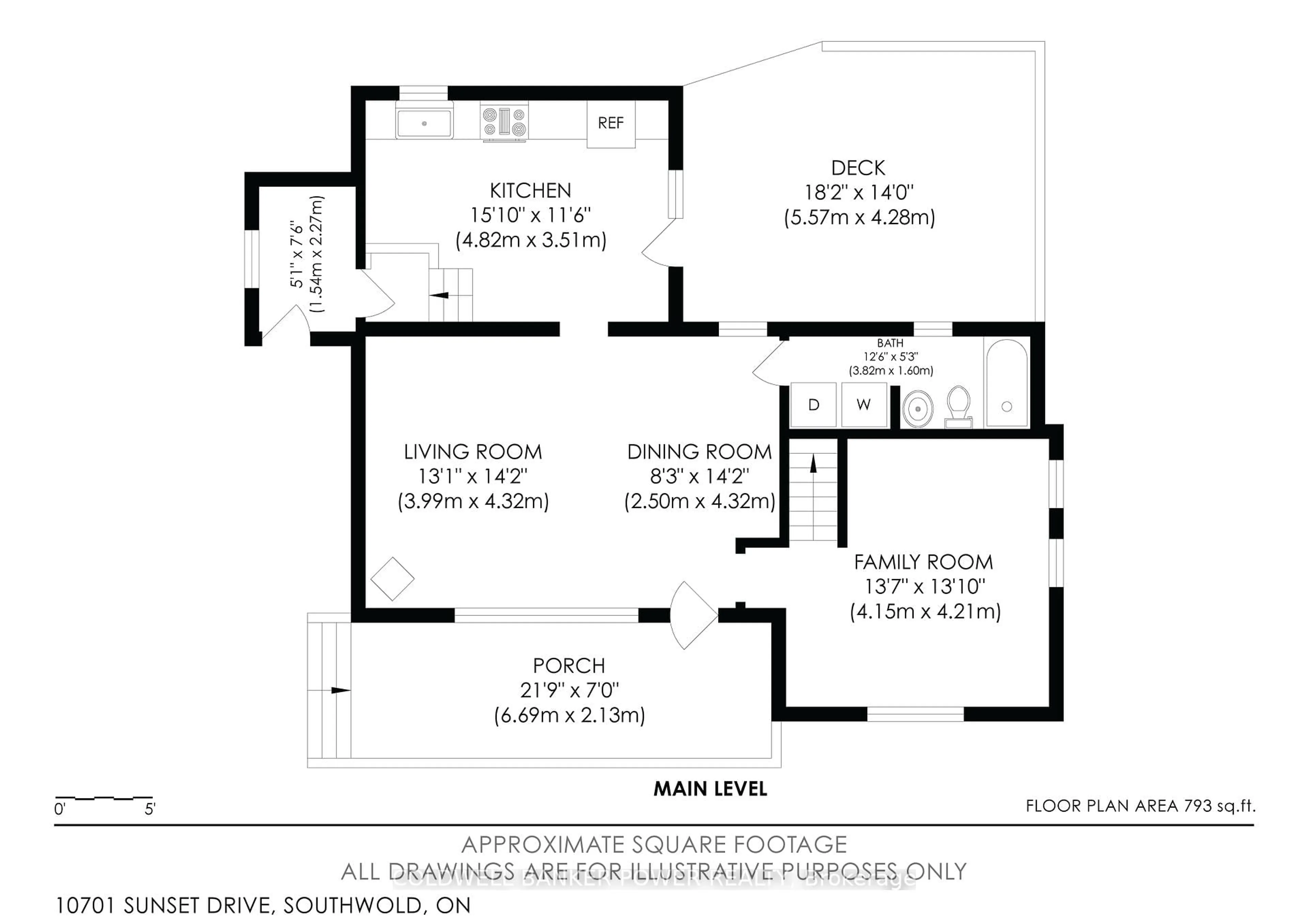 Floor plan for 10701 Sunset Dr, Southwold Ontario N5P 3T2