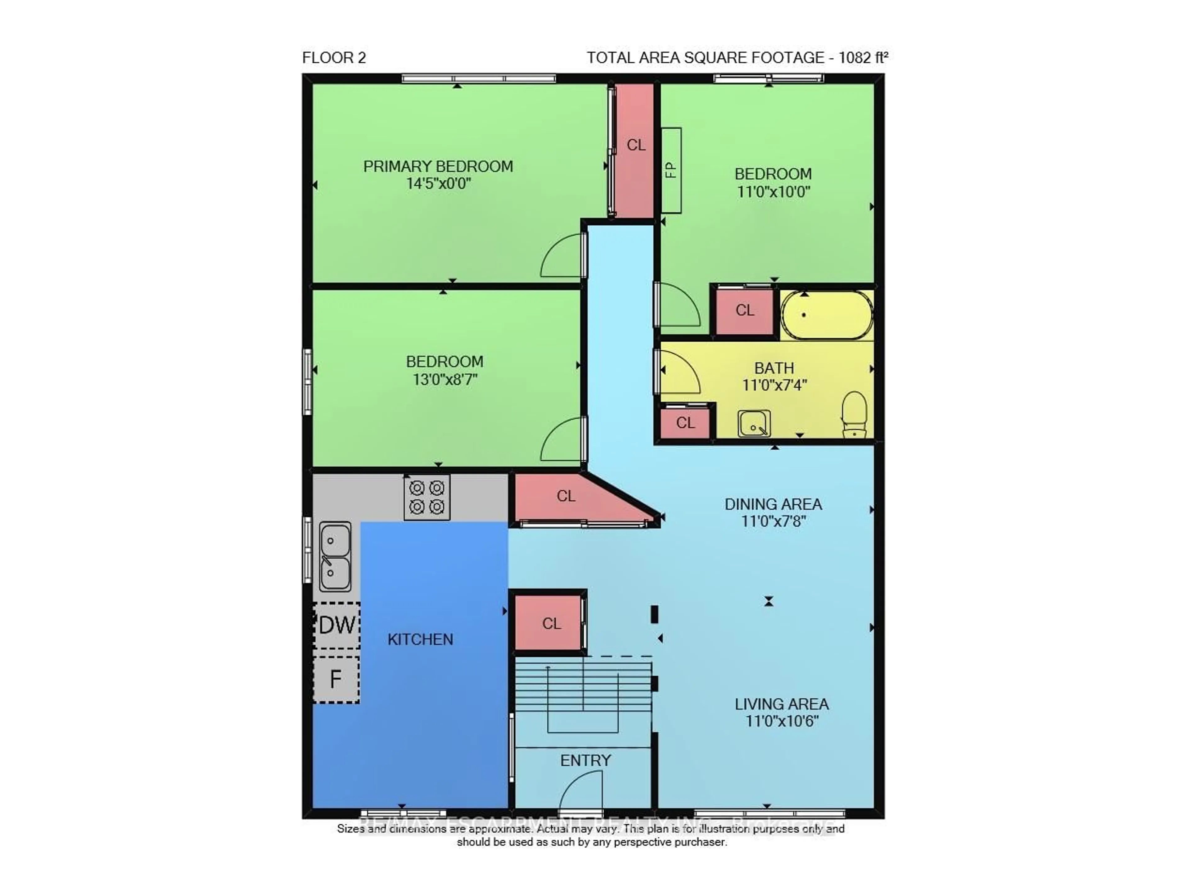 Floor plan for 47 Rowena Crt, Hamilton Ontario L8W 1H9