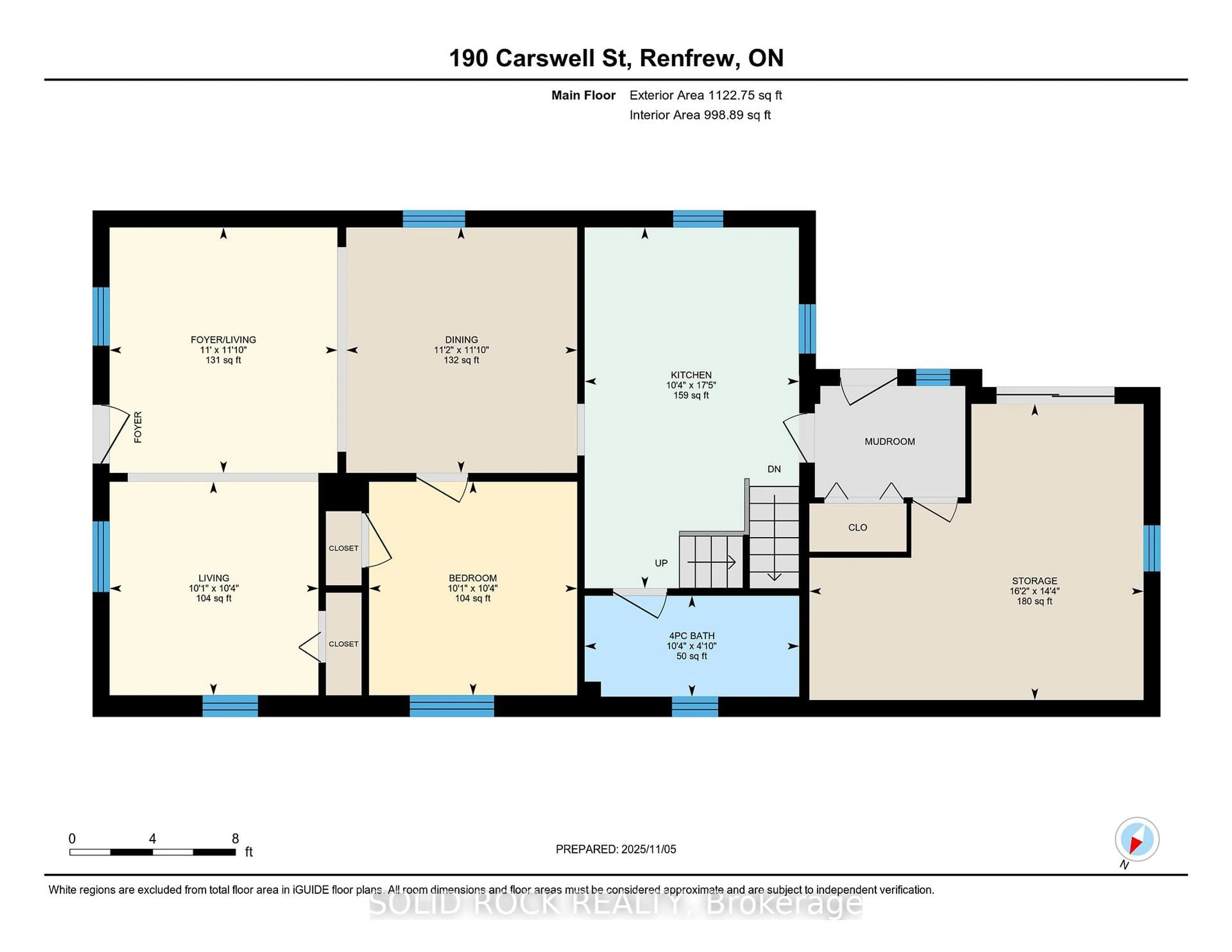 Floor plan for 190 Carswell St, Renfrew Ontario K7V 2G4