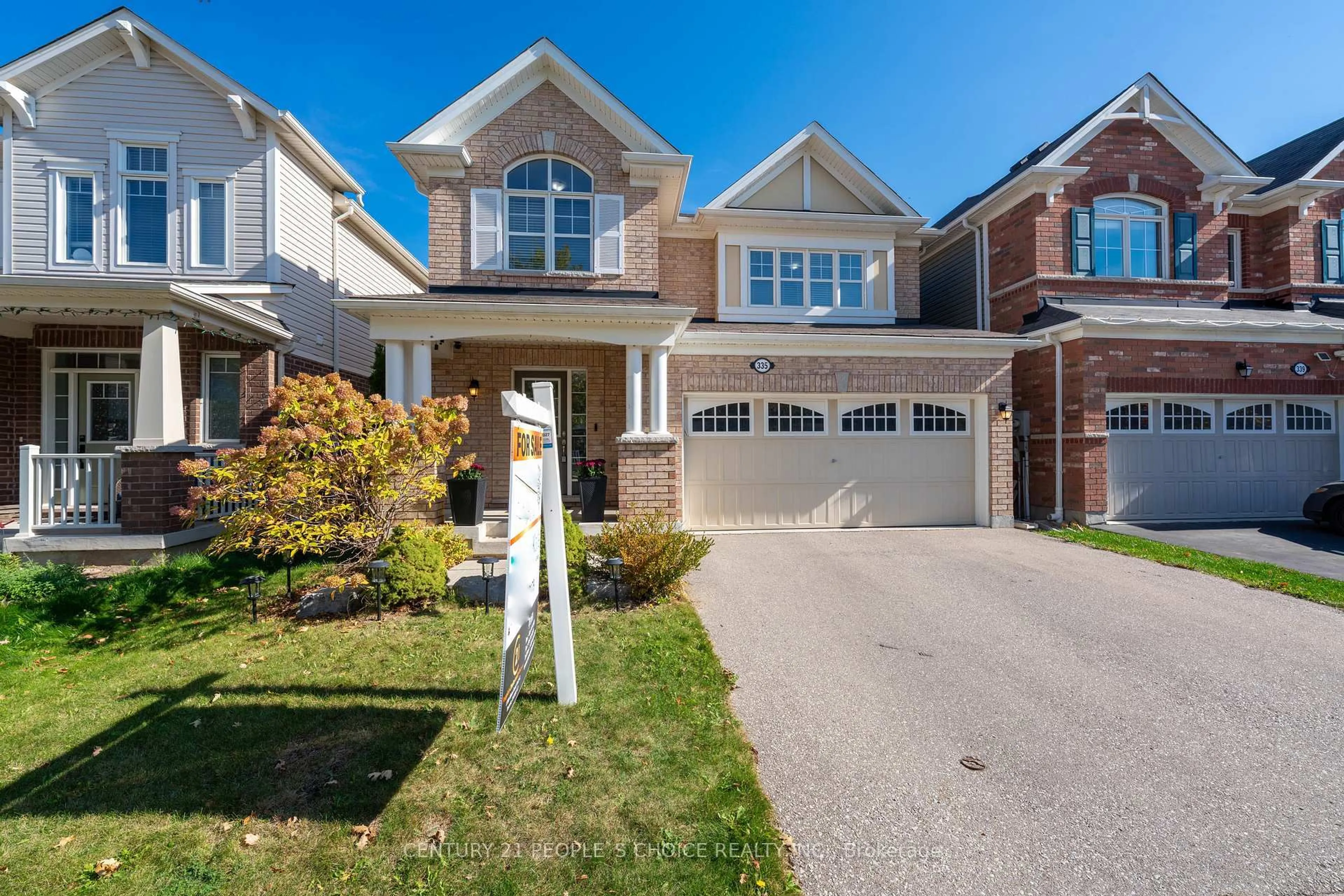Home with brick exterior material, street for 335 Falling Green Cres, Kitchener Ontario N2R 0G4