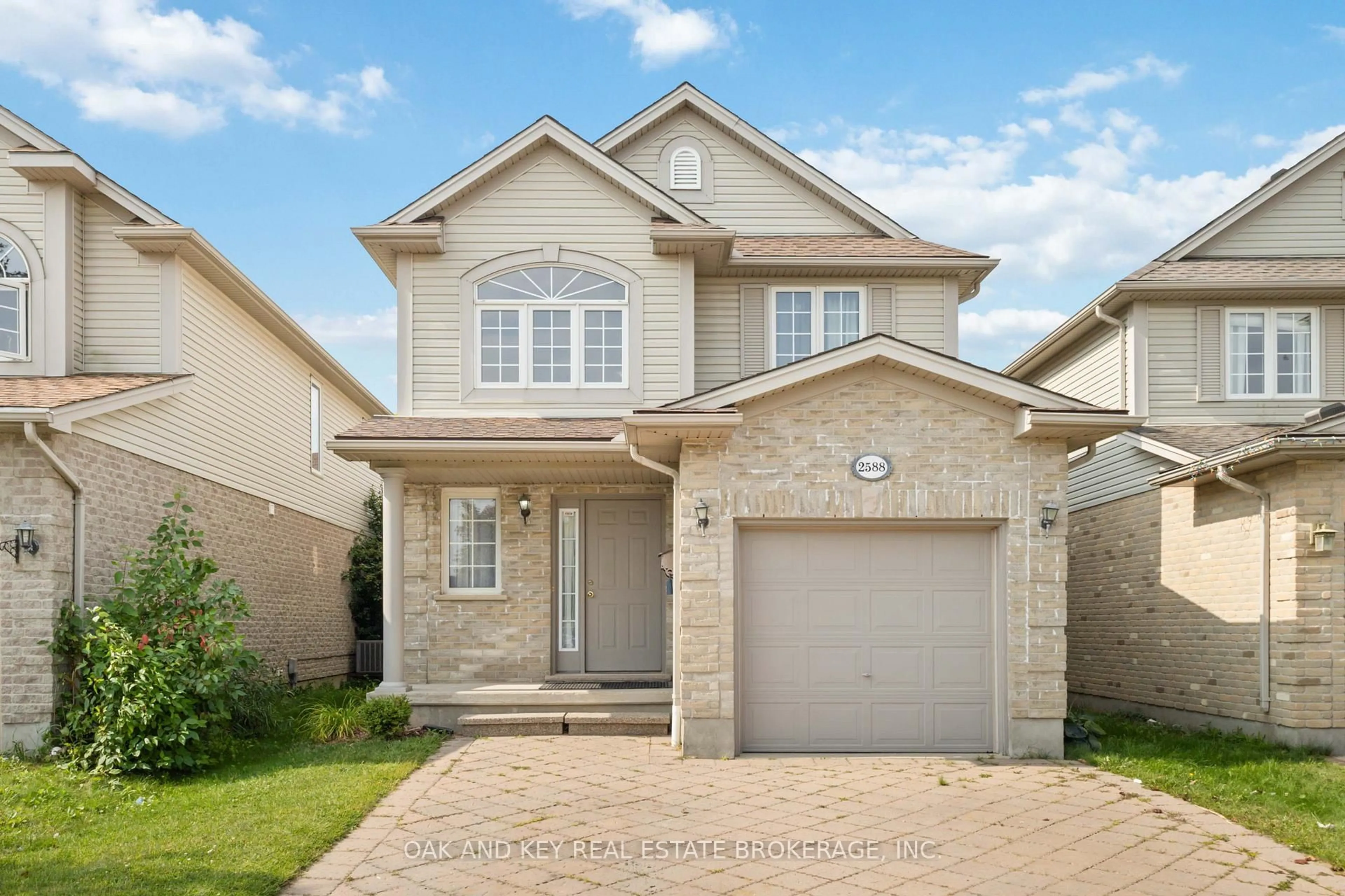 Home with brick exterior material, street for 2588 Meadowgate Blvd, London South Ontario N6M 1L8