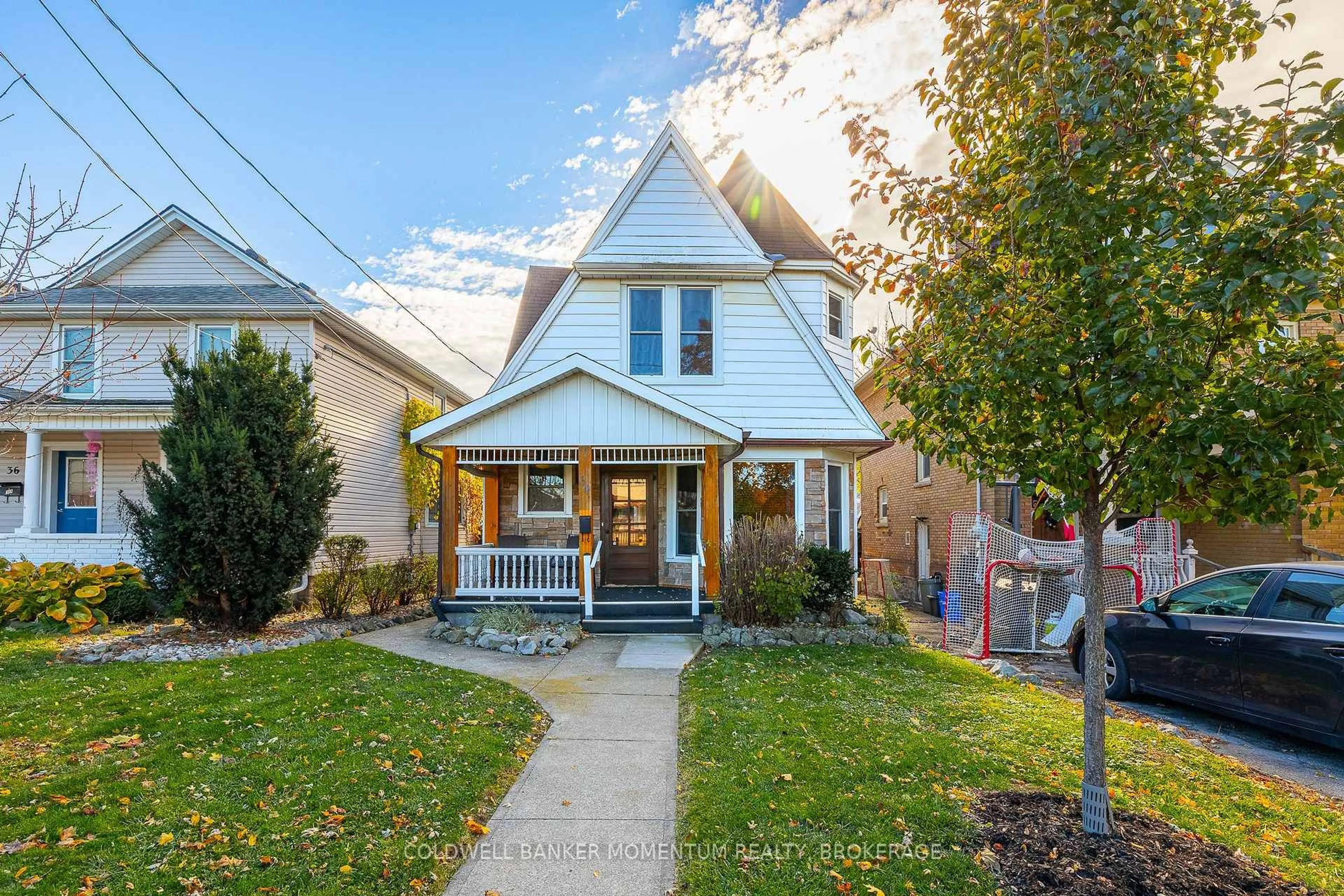 Home with brick exterior material, street for 34 Almond St, St. Catharines Ontario L2T 1E9