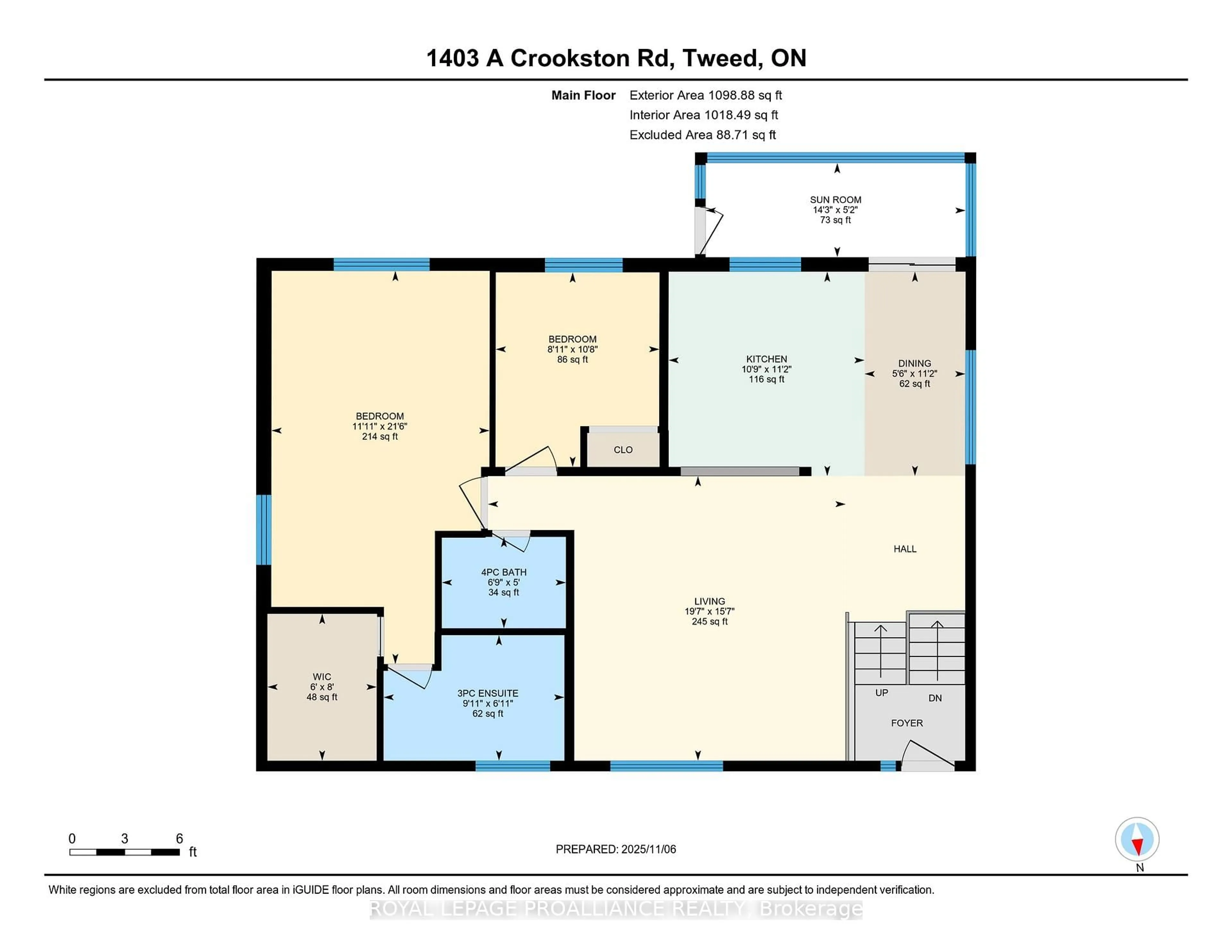 Floor plan for 1403A Crookston Rd, Tweed Ontario K0K 3J0