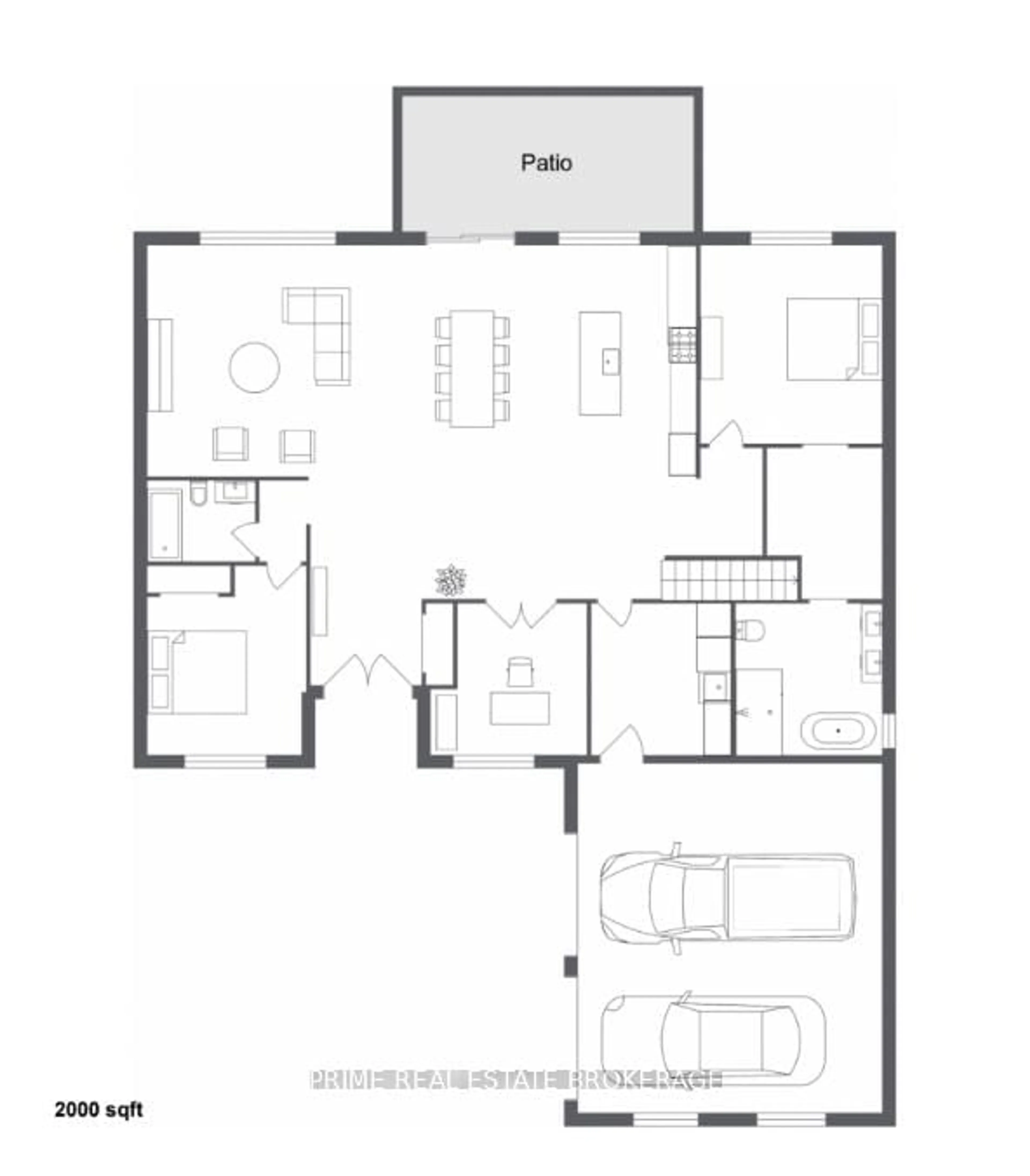 Floor plan for Lot 18 Hardy Dr, Strathroy-Caradoc Ontario N7G 0G2