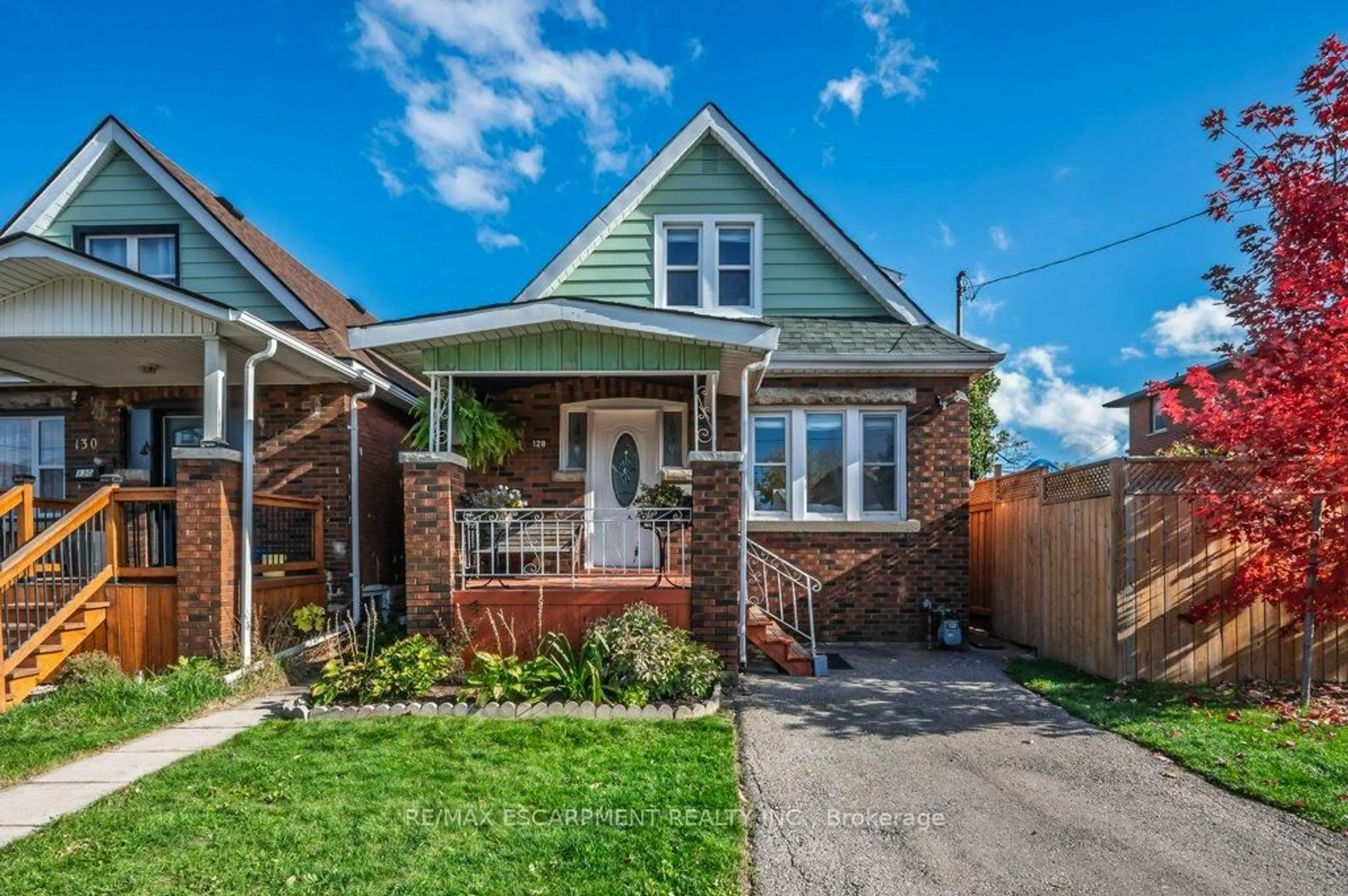 Home with brick exterior material, street for 128 Crosthwaite Ave, Hamilton Ontario L8H 4V5