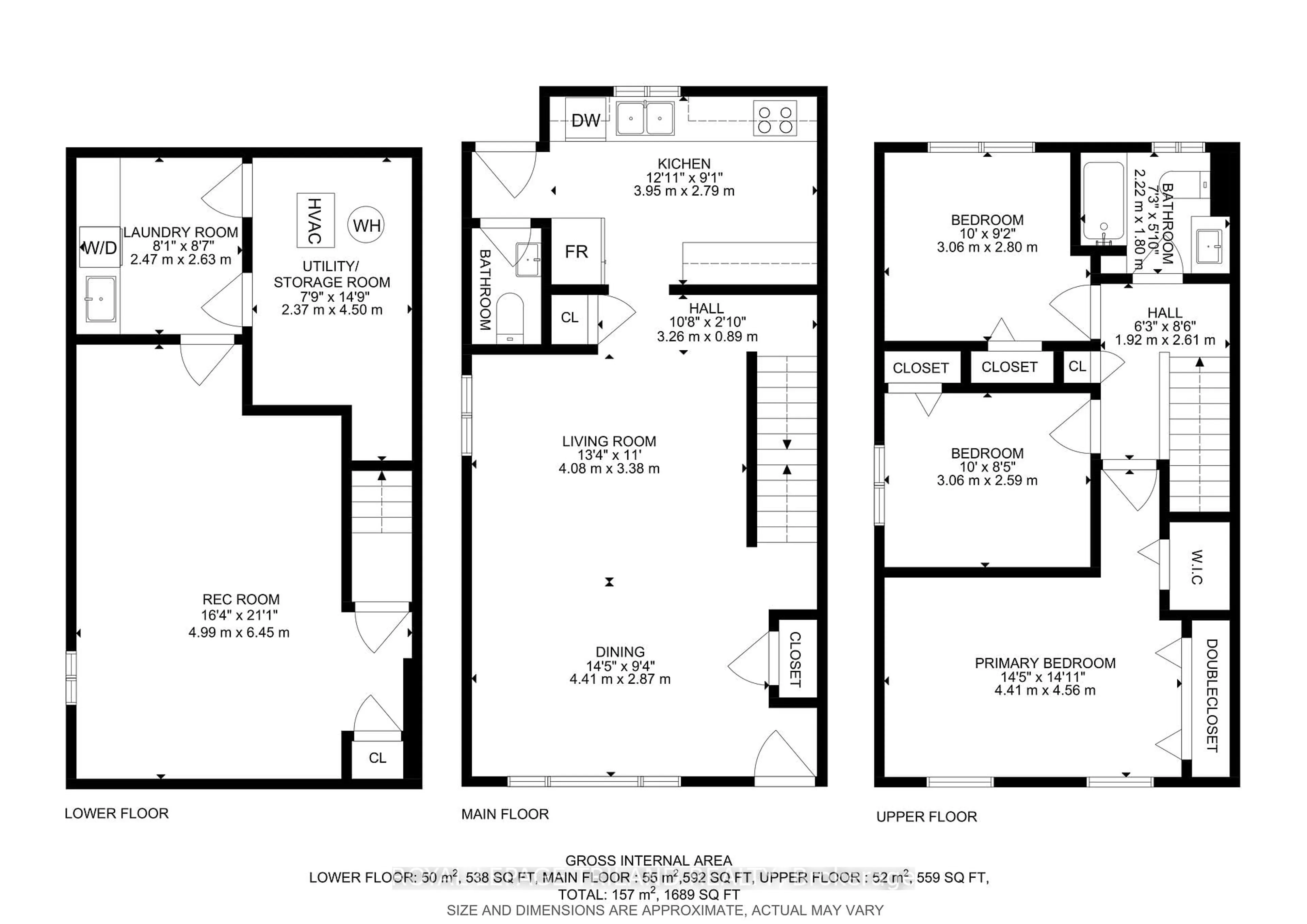 Floor plan for 128 Garland Lane, London East Ontario N5V 3K8