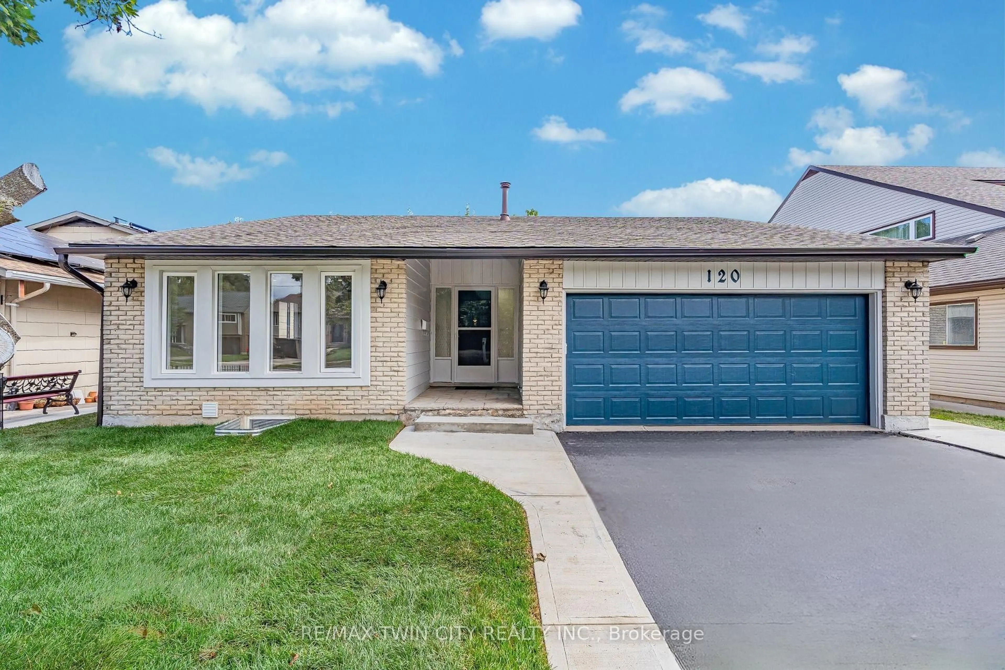 Home with brick exterior material, street for 120 Westheights Dr, Kitchener Ontario N2N 1J9