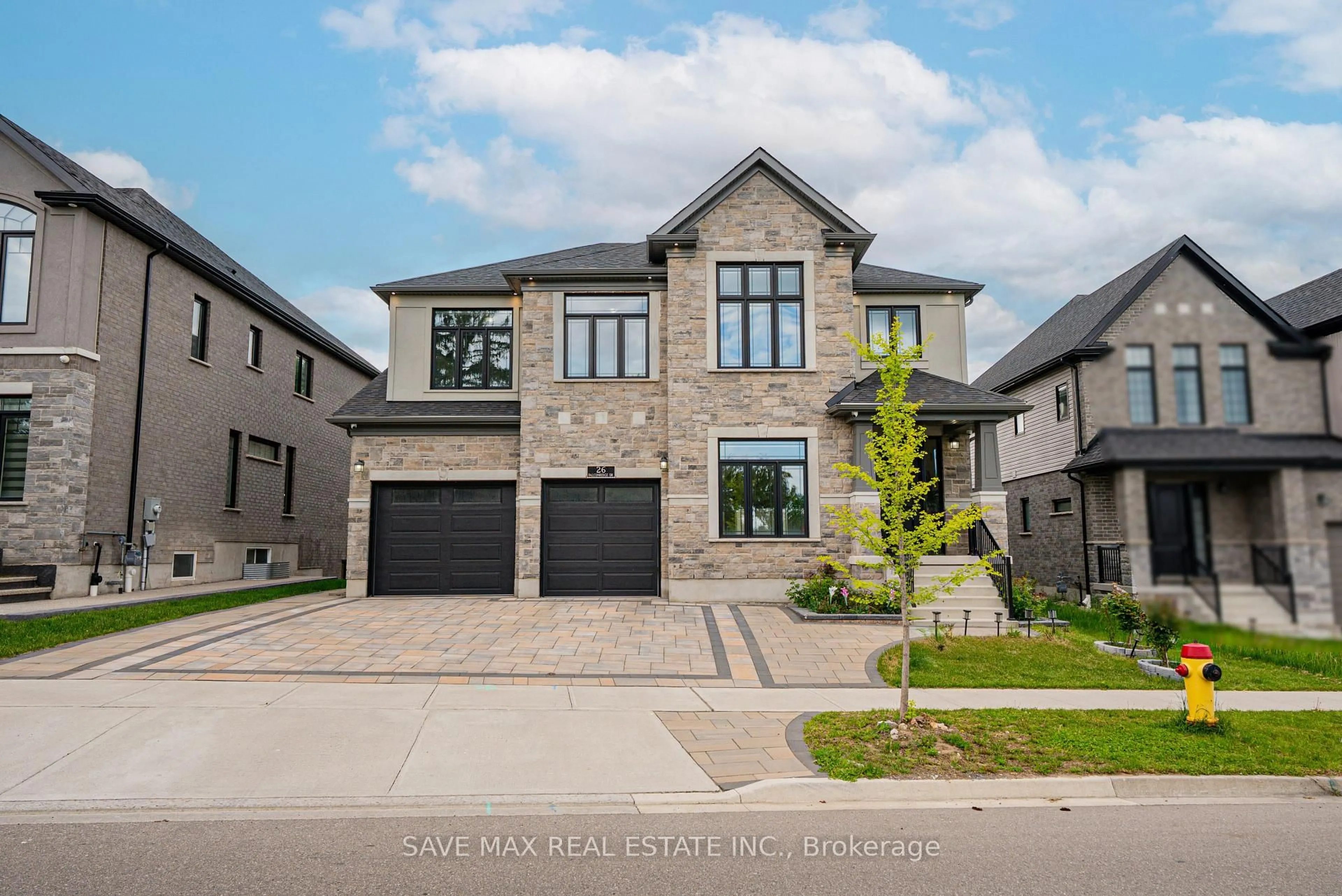 Home with brick exterior material, street for 26 Falconridge Dr, Kitchener Ontario N2K 0G1