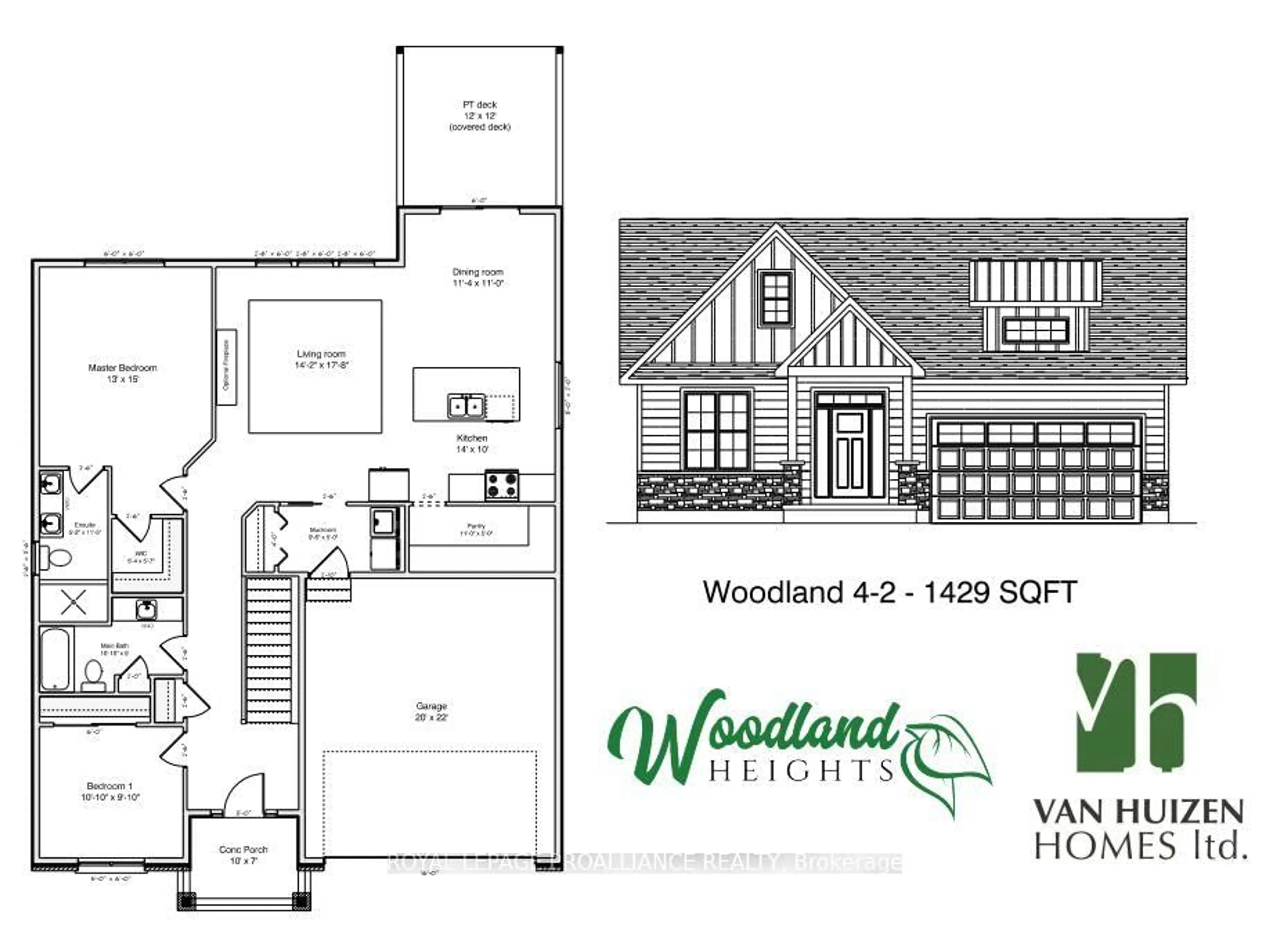 Floor plan for 20 Deerview Dr, Ingleside Ontario K8V 5P4