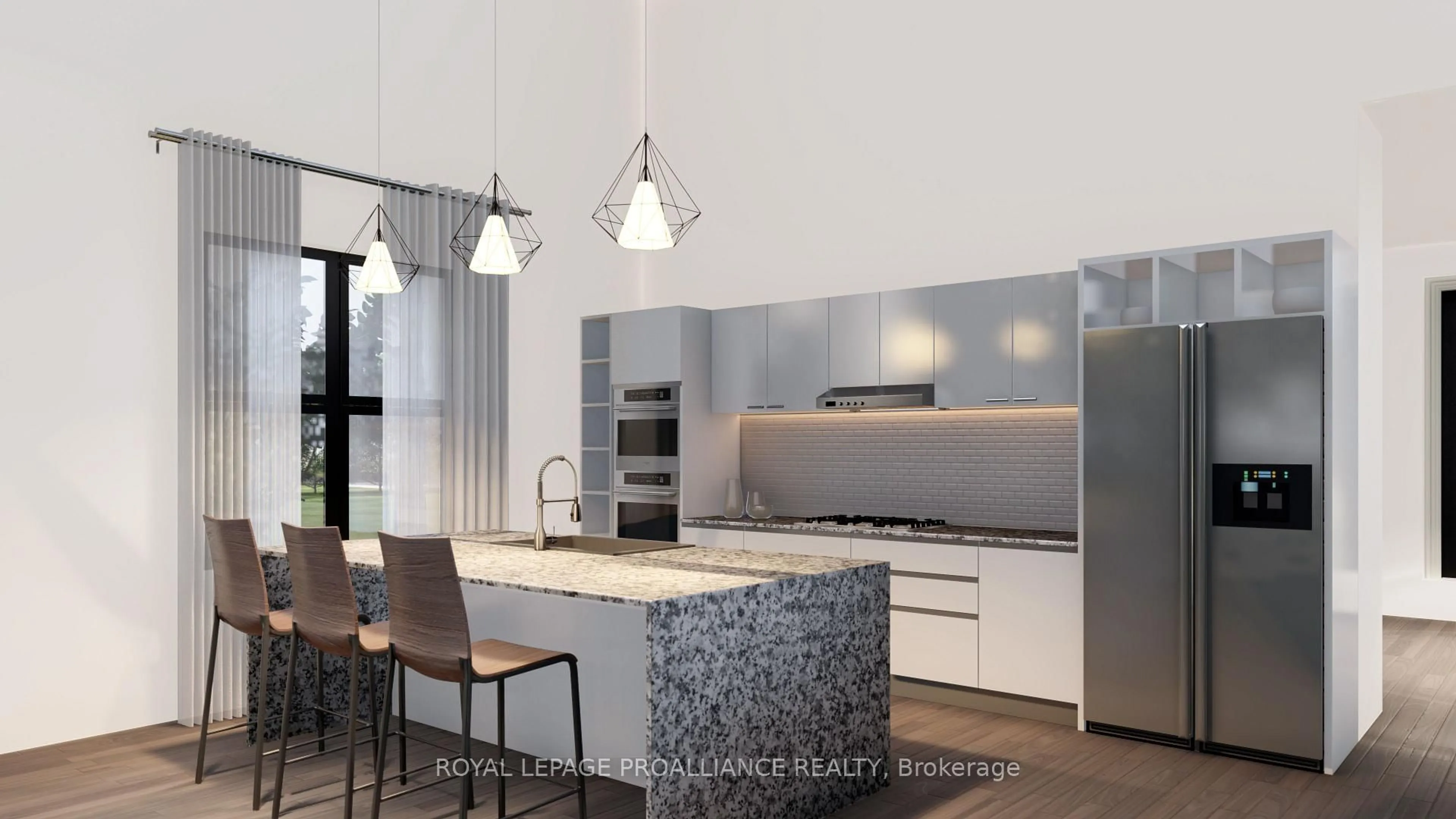 Contemporary kitchen, unknown for 24 Deerview Dr, Ingleside Ontario K8V 5P4