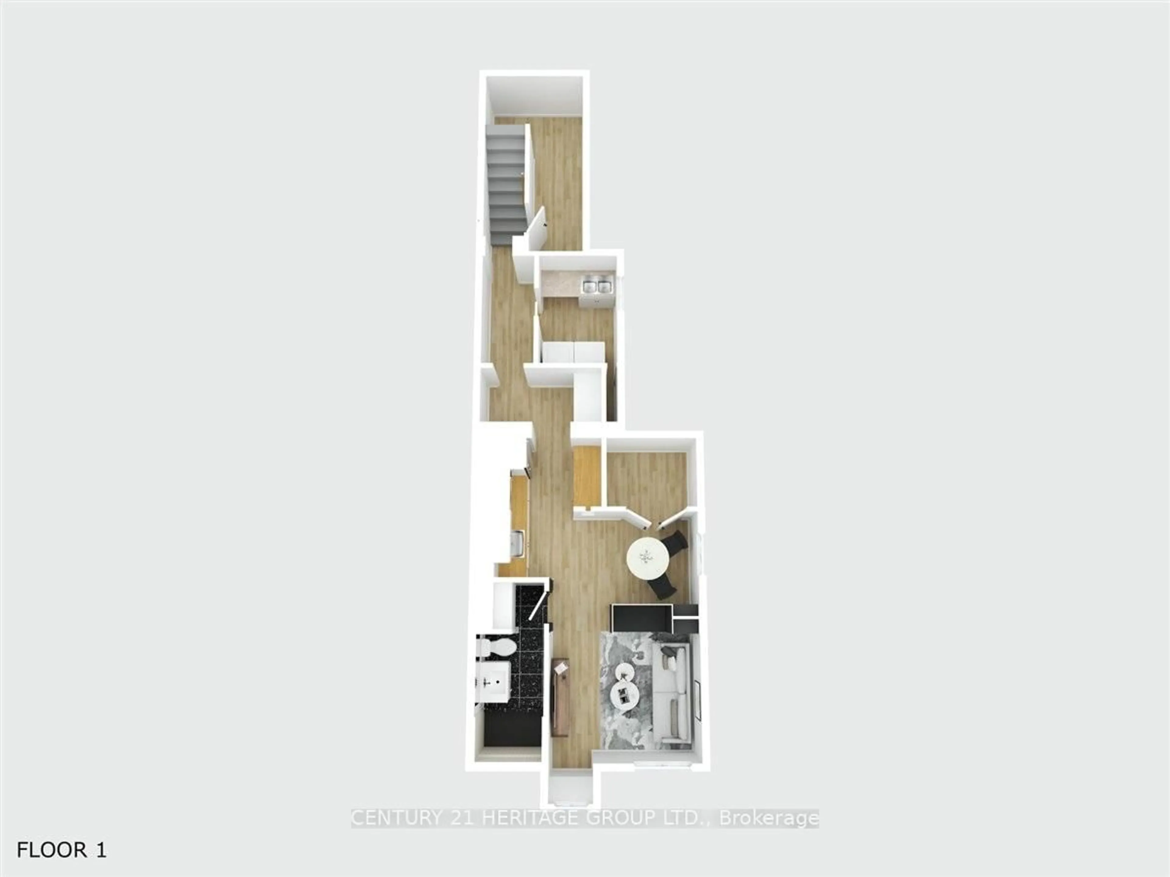 Floor plan for 40 Emerald St, Hamilton Ontario L8L 5K3