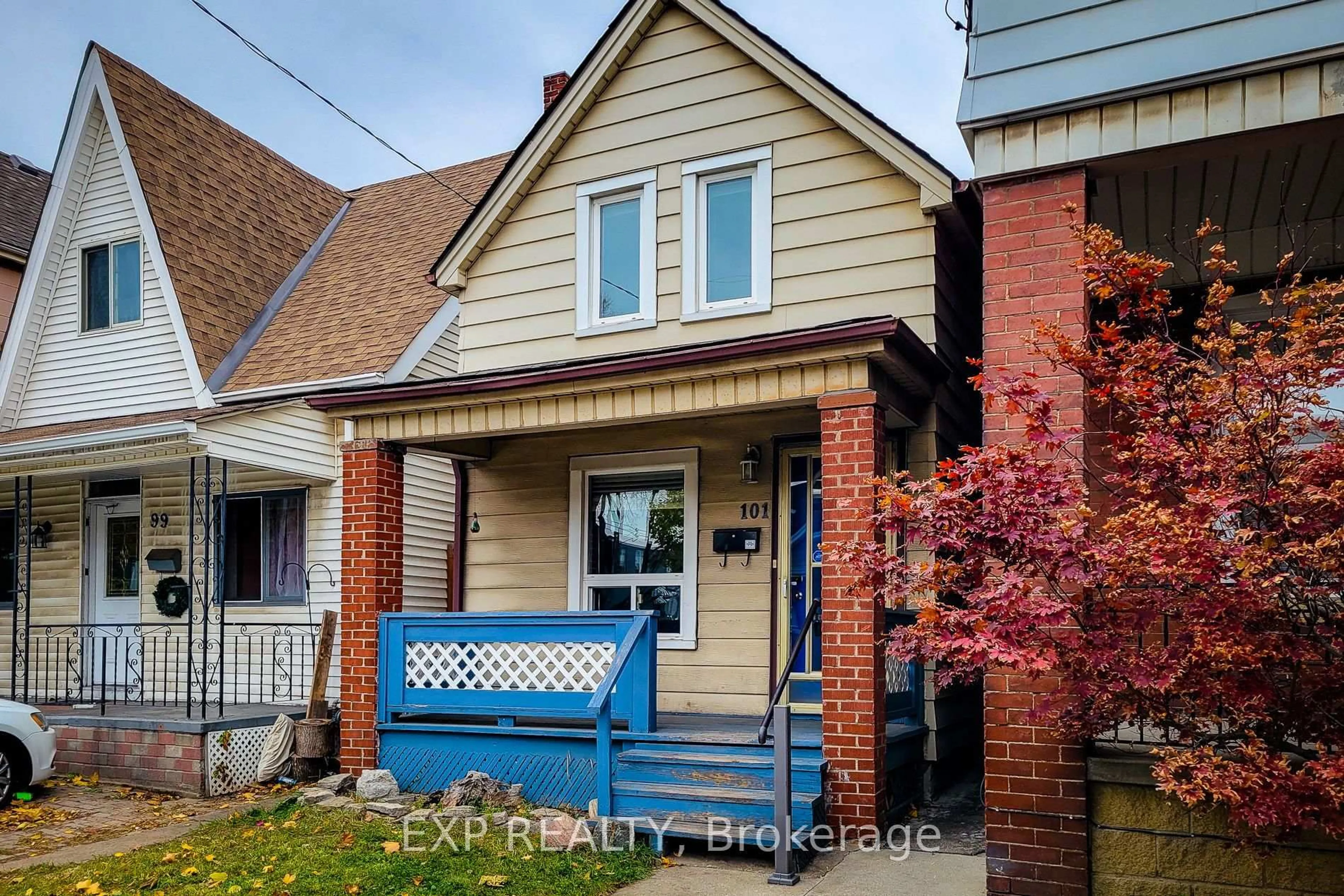 Home with brick exterior material, street for 101 Sherman Ave, Hamilton Ontario L8L 6M3