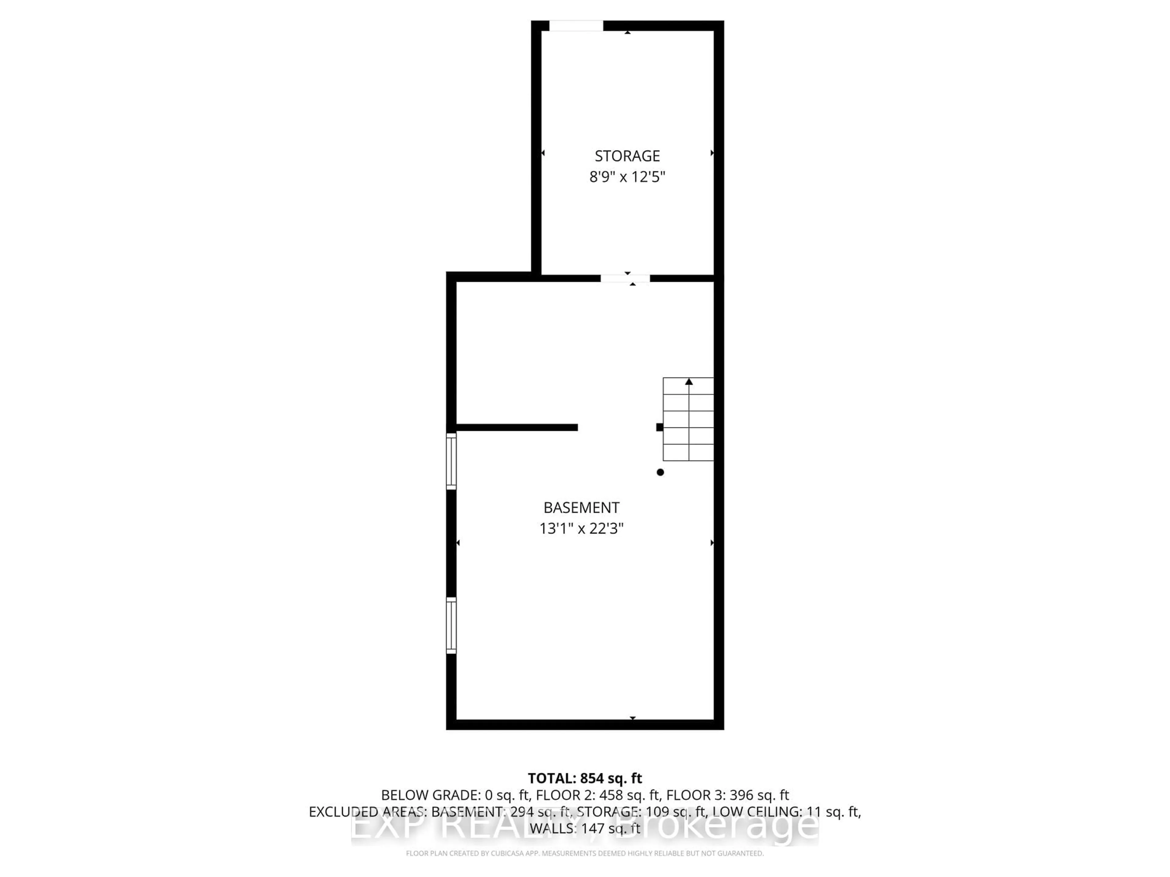 Floor plan for 101 Sherman Ave, Hamilton Ontario L8L 6M3