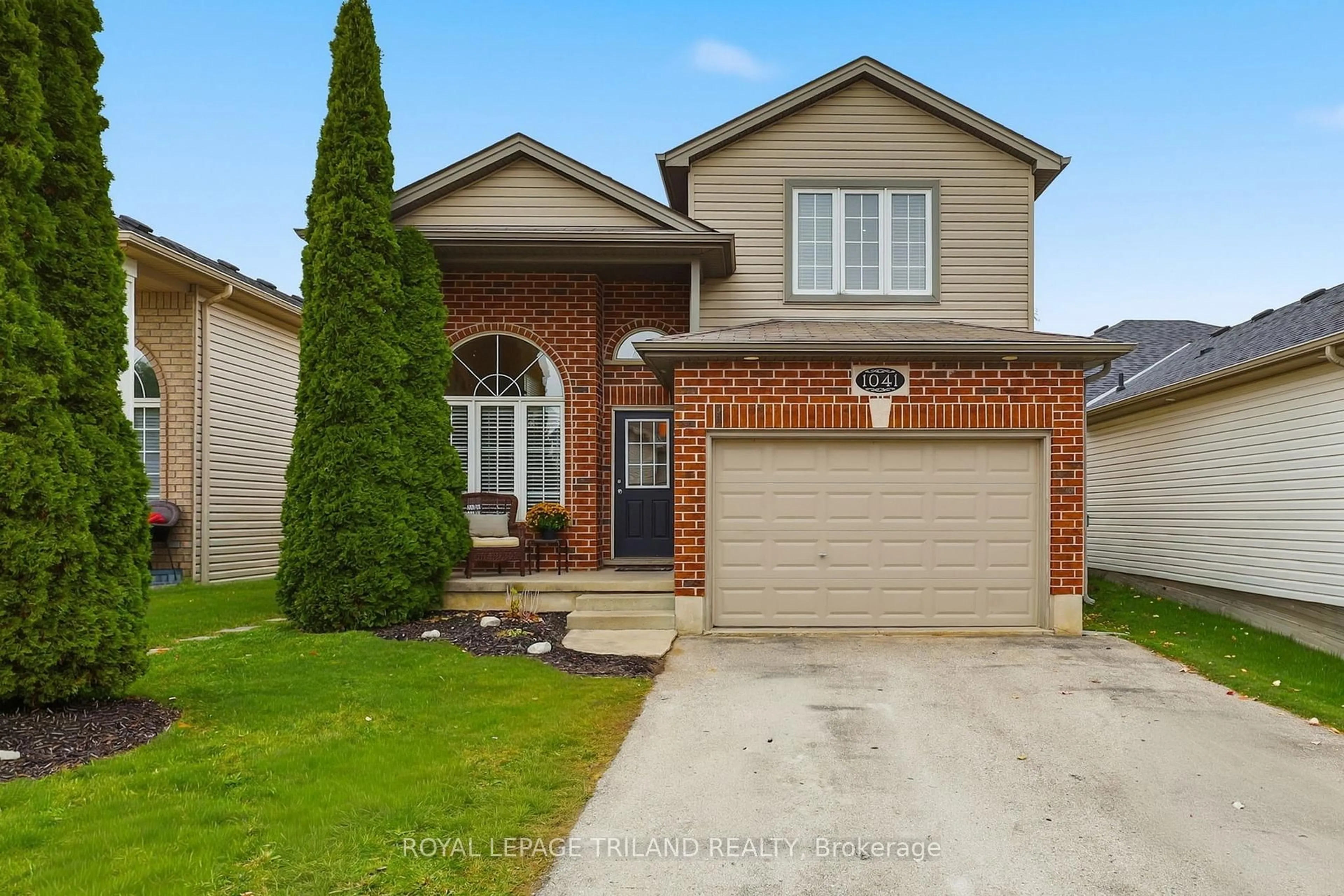 Home with brick exterior material, street for 1041 BLYTHWOOD Rd, London North Ontario N6H 5W2