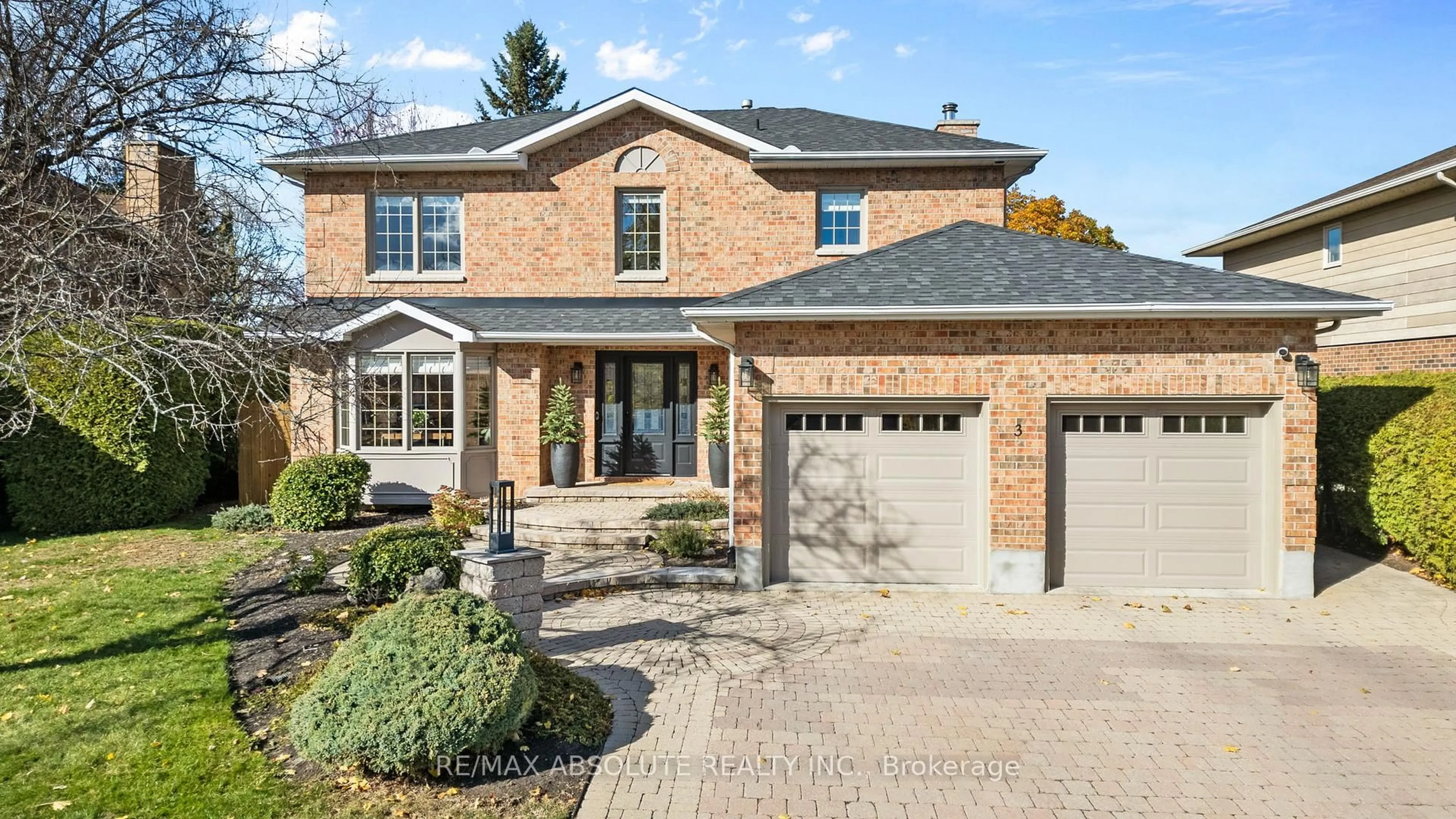 Home with brick exterior material, street for 3 Buttonwood Tr, Ottawa Ontario K2S 1C9
