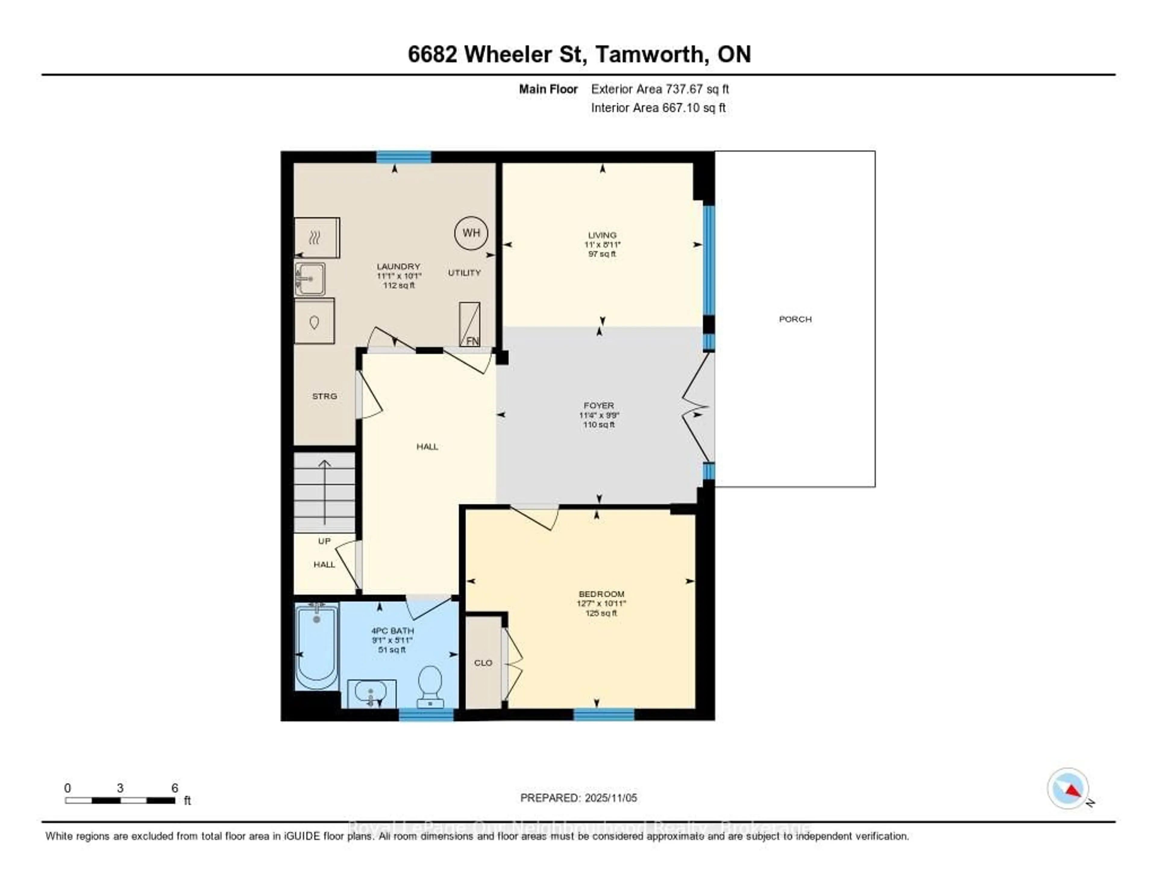 Floor plan for 6682 Wheeler St, Tamworth Ontario K0K 3G0