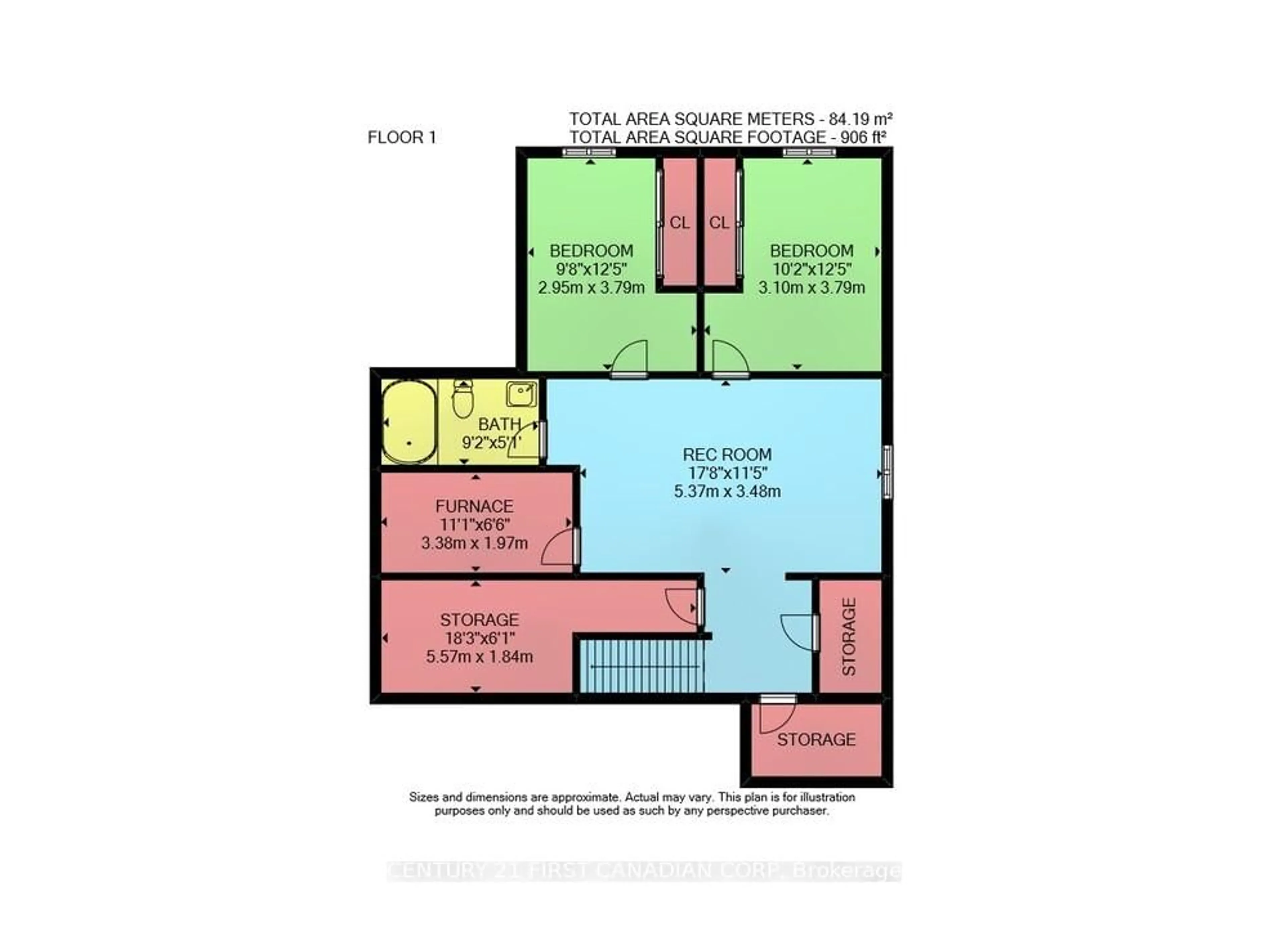 Floor plan for 916 Roulston St, London North Ontario N6H 0E6