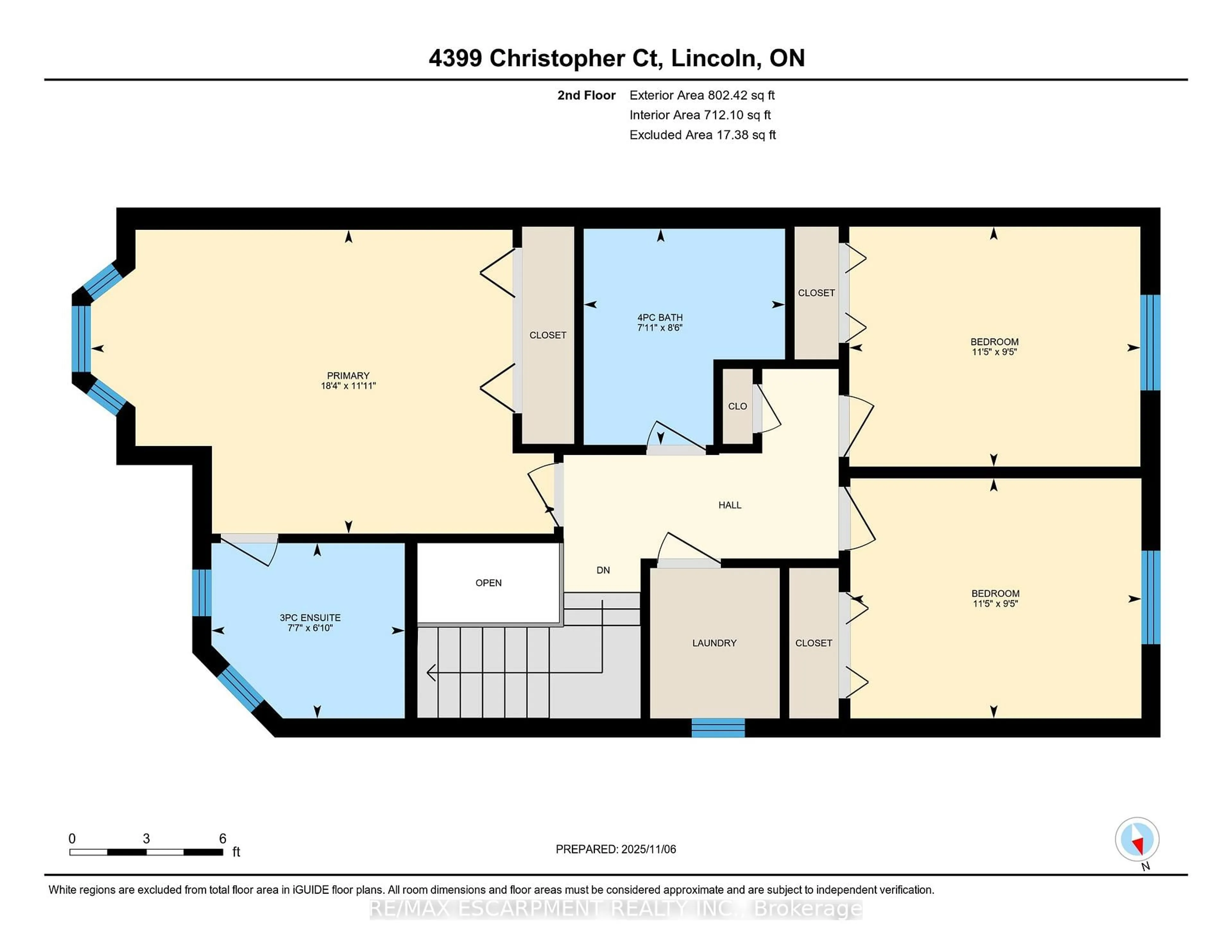 Floor plan for 4399 Christopher Crt, Lincoln Ontario L0R 1B5