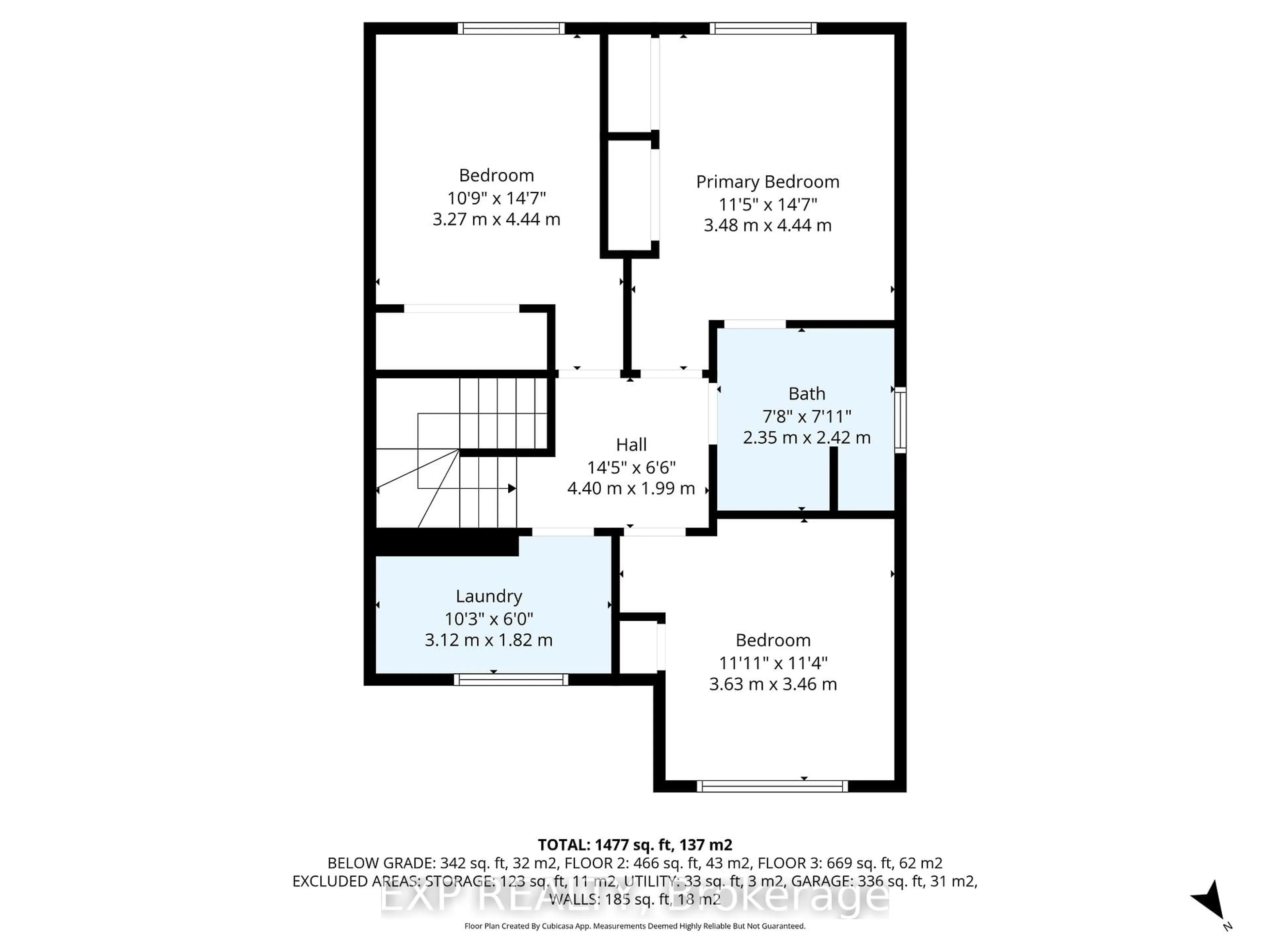 Floor plan for 25 Brown St, Stratford Ontario N5A 0B8