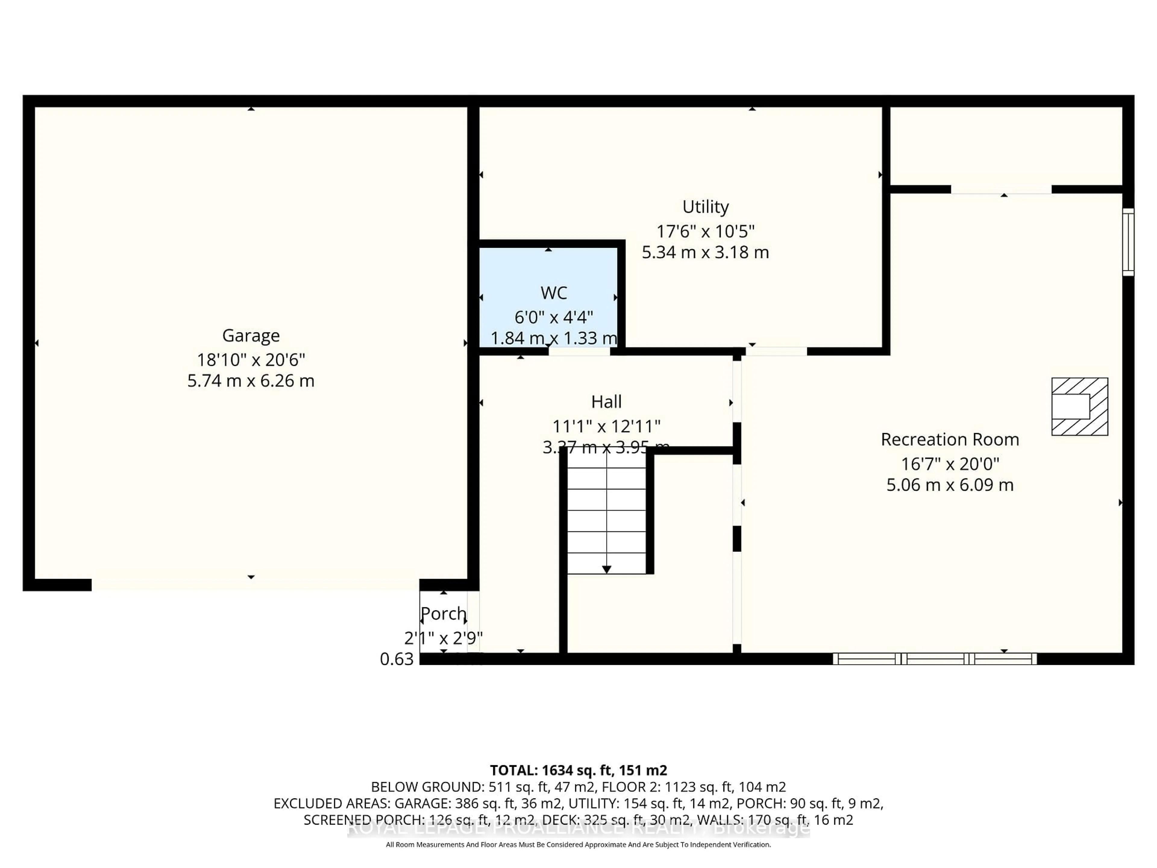 Floor plan for 7 Centennial Dr, Port Hope Ontario L1A 3S9