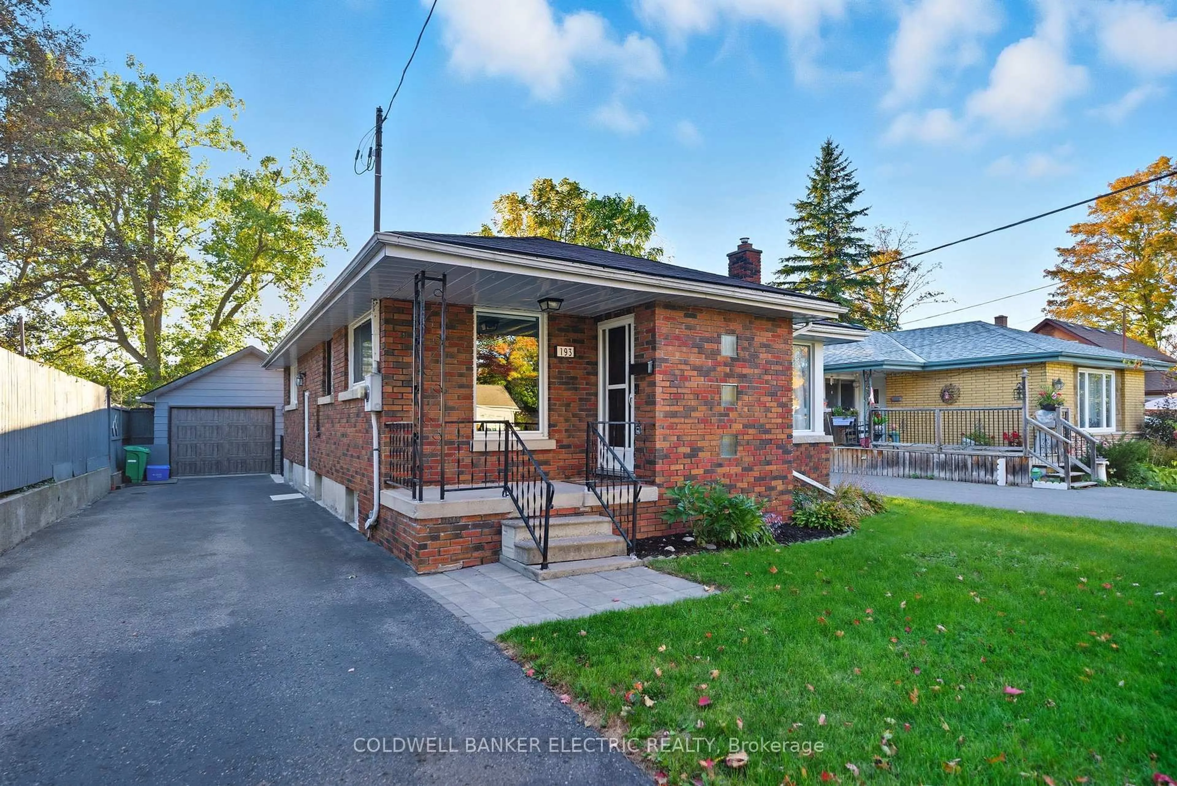 Home with brick exterior material, street for 193 Benson Ave, Peterborough Ontario K9H 5Y6