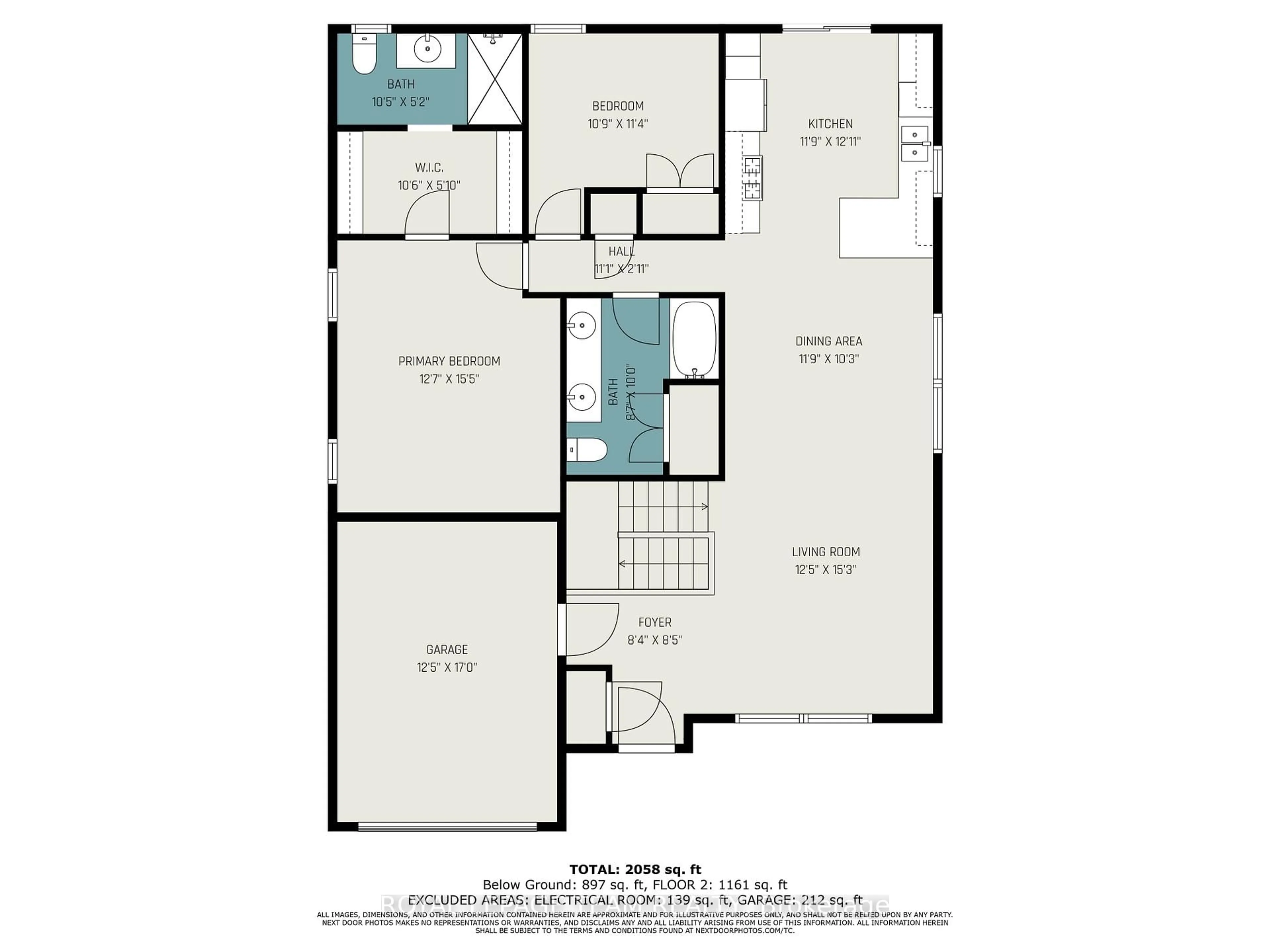 Floor plan for 22 Matheson St, North Stormont Ontario K0A 1R0