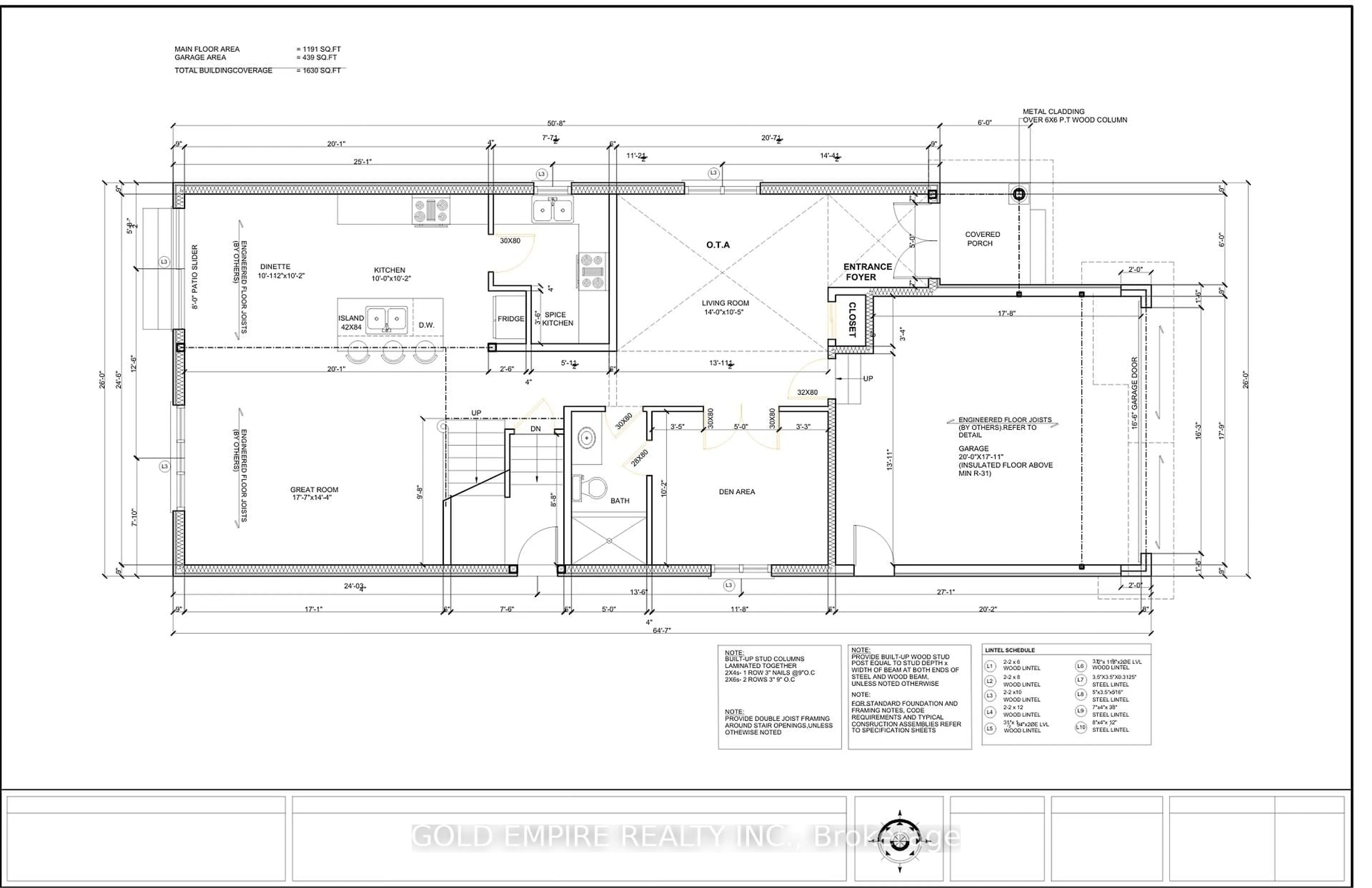 Floor plan for 1156 Hobbs Dr #Lot 141, London South Ontario N6M 1E8