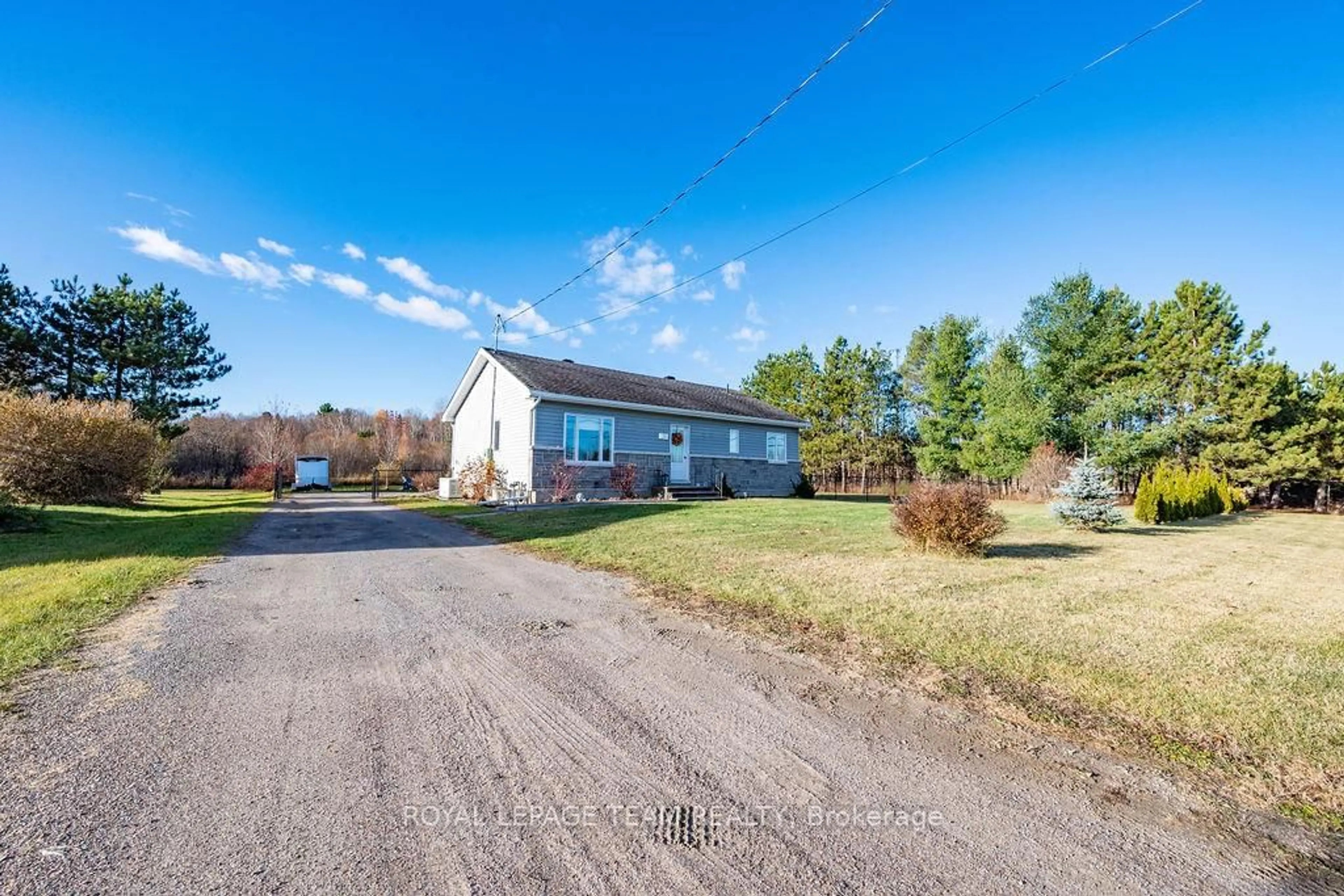 A pic from outside/outdoor area/front of a property/back of a property/a pic from drone, street for 1265 Haley Rd, Haley Station Ontario K0J 1Y0