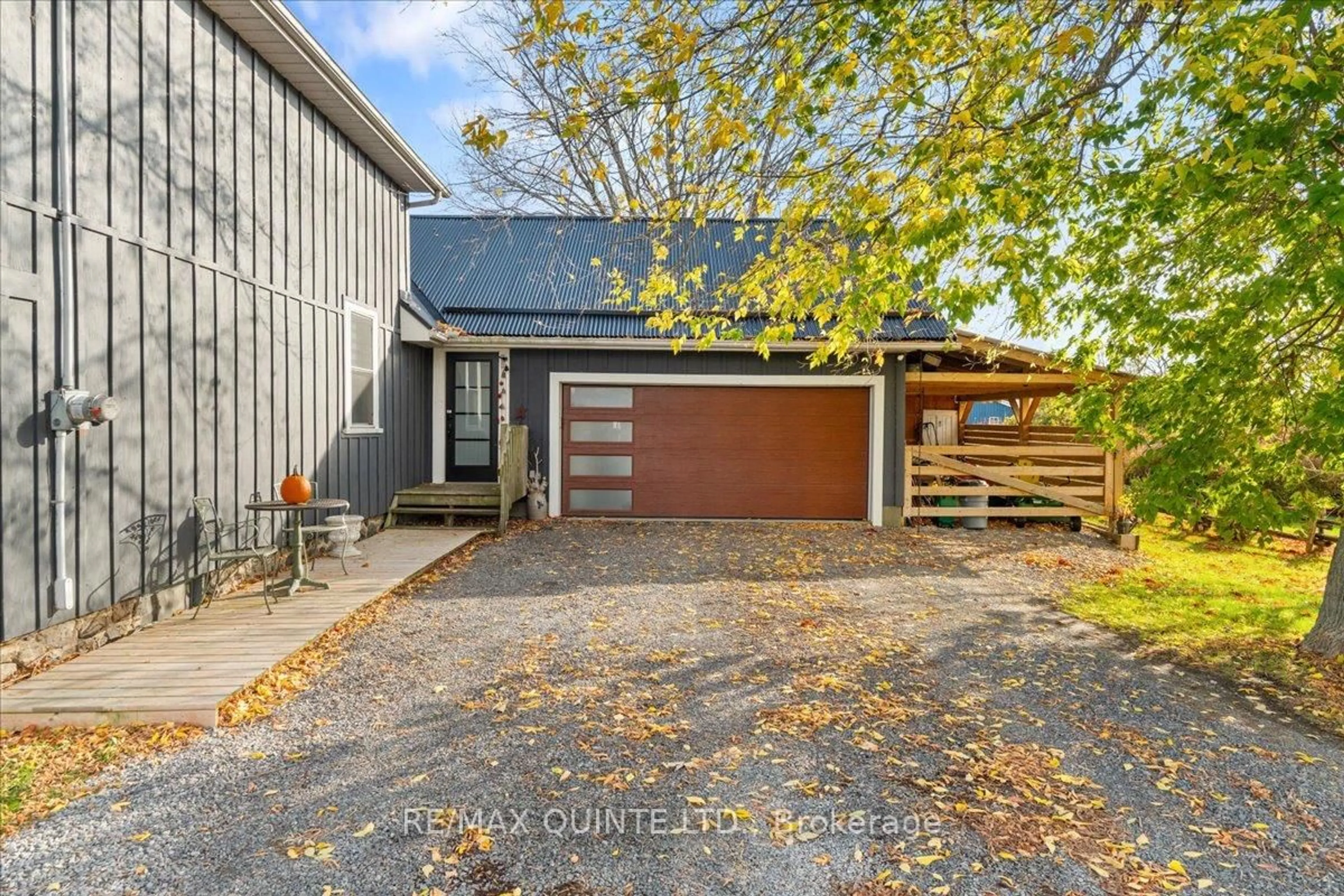 A pic from outside/outdoor area/front of a property/back of a property/a pic from drone, street for 15775 Loyalist Pkwy, Prince Edward County Ontario K0K 1G0