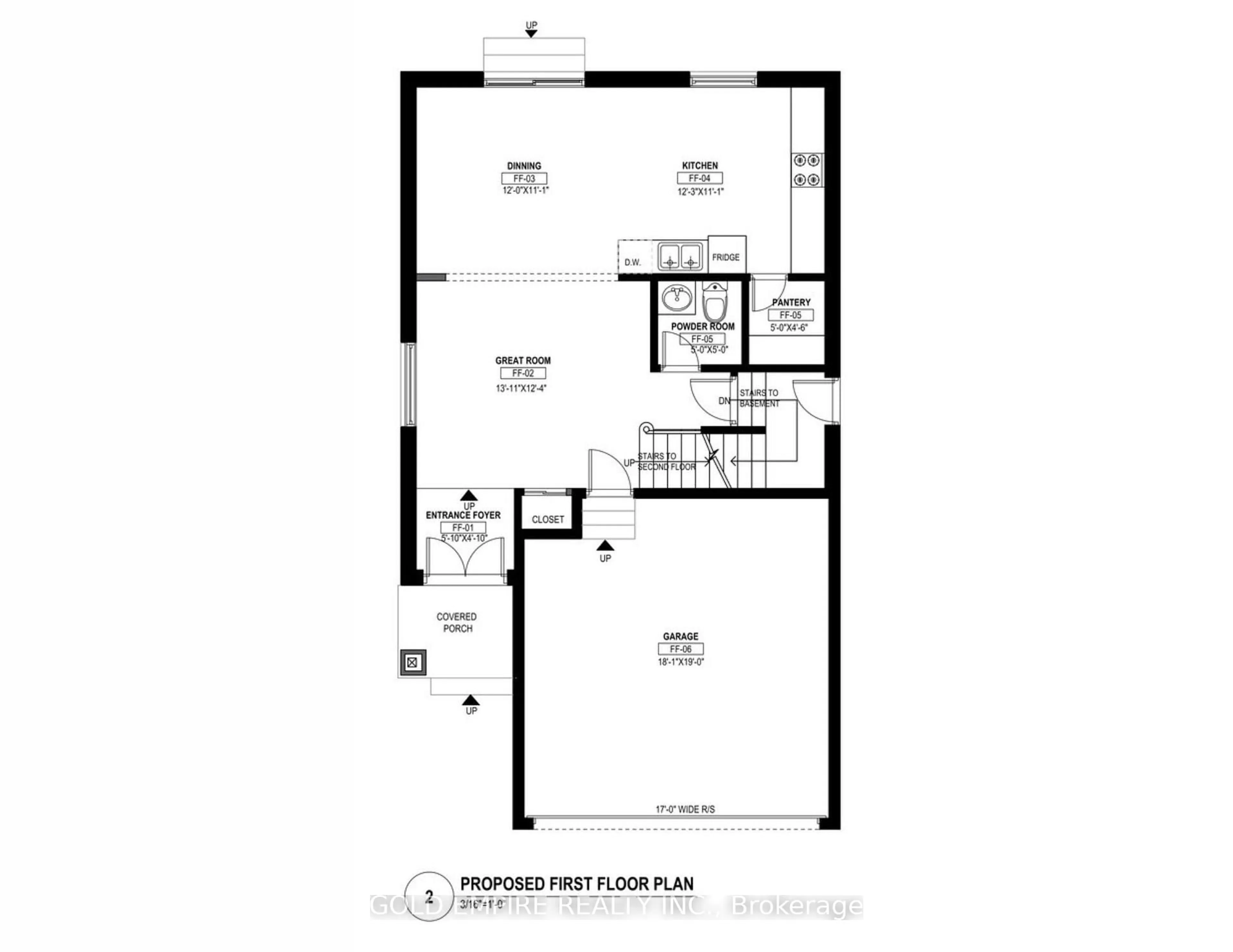 Floor plan for 1292 HONEYWOOD Dr #LOT 122, London South Ontario N6M 1C1
