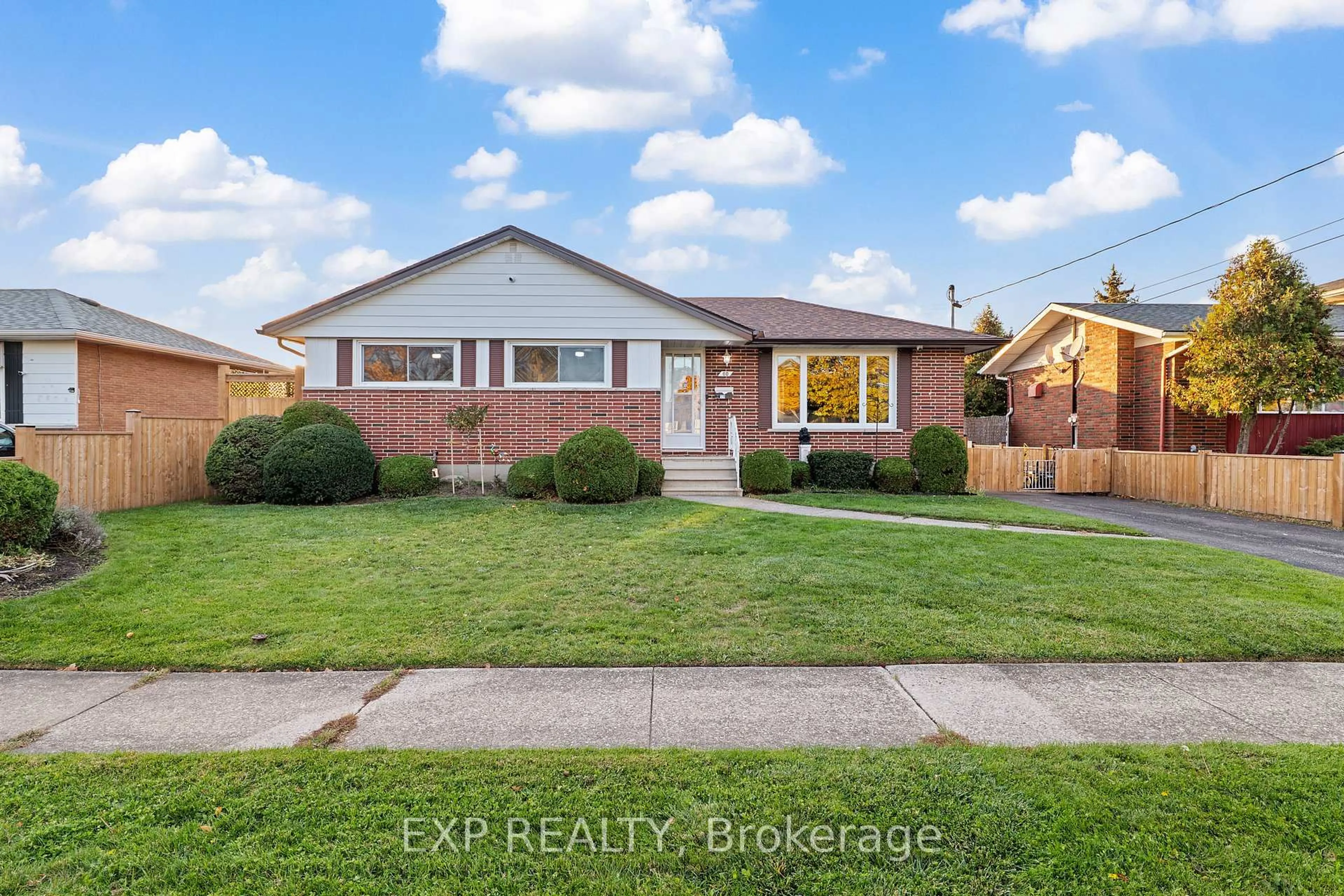 Home with brick exterior material, street for 60 GRANGE Ave, Welland Ontario L3B 1G7