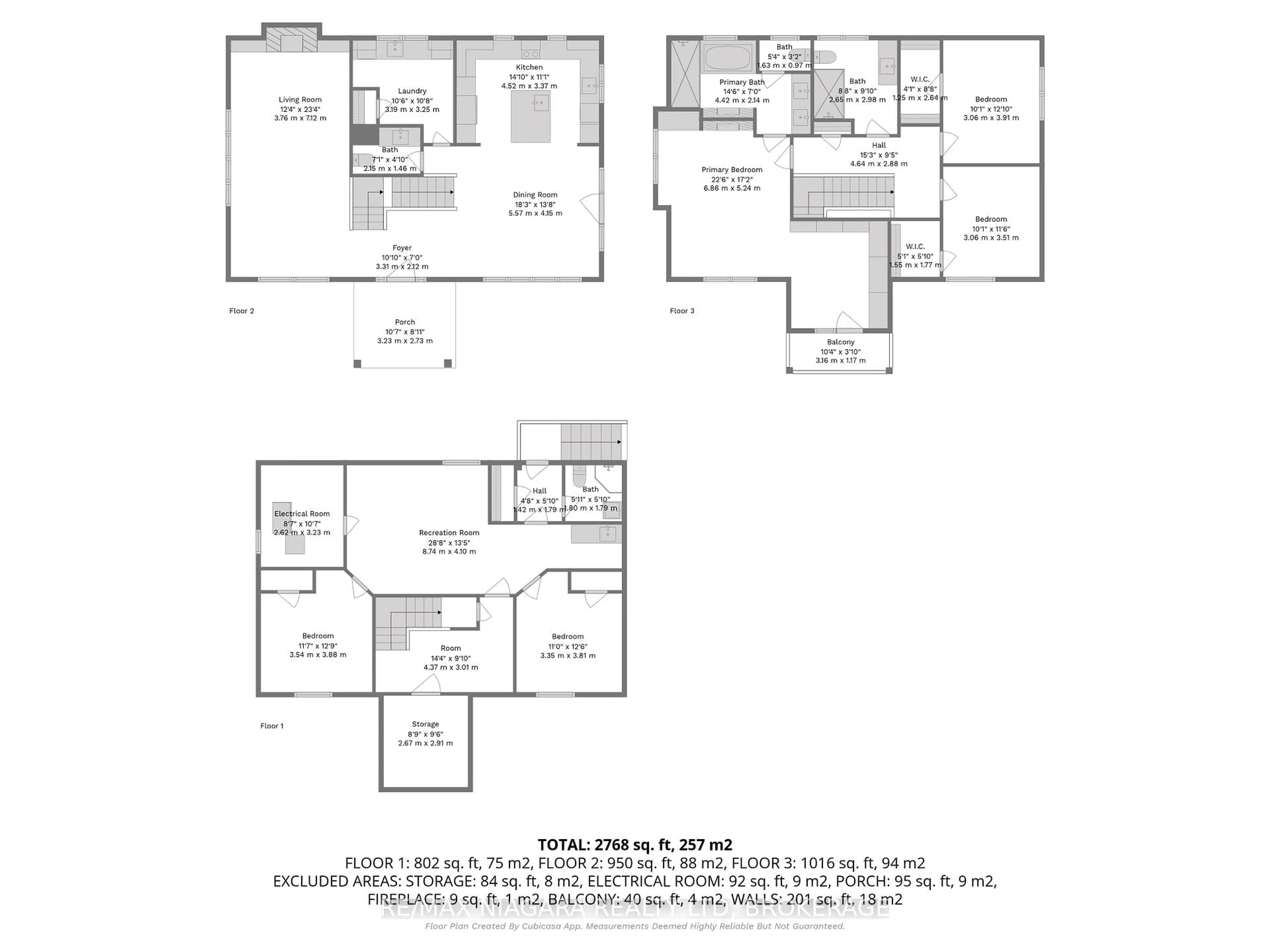Floor plan for 190 Oakdale Ave, St. Catharines Ontario L2P 2K8